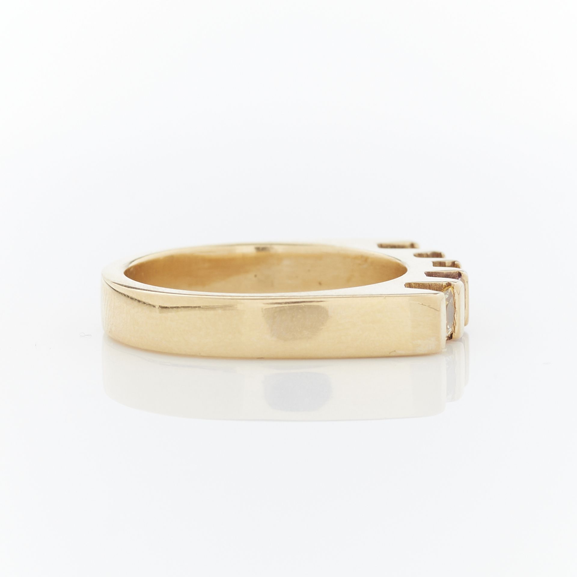 14k Yellow Gold & Sapphire Ring - Image 8 of 11