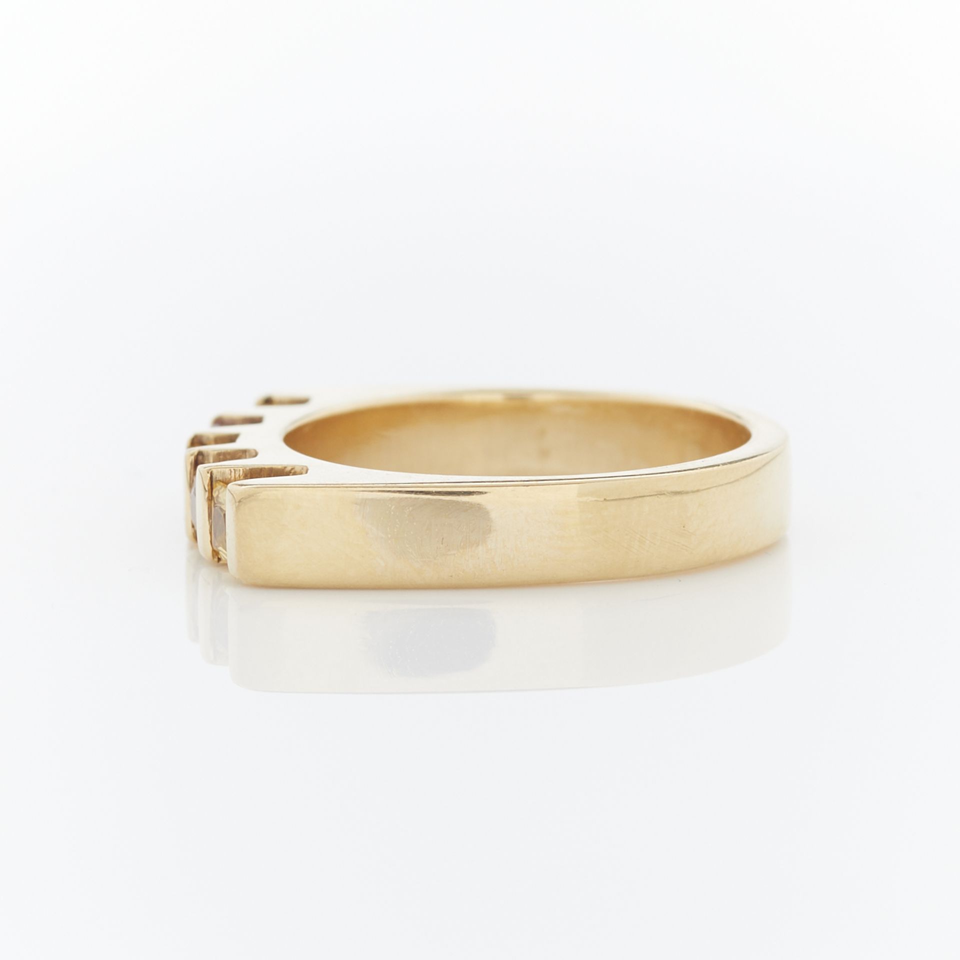 14k Yellow Gold & Sapphire Ring - Image 6 of 11