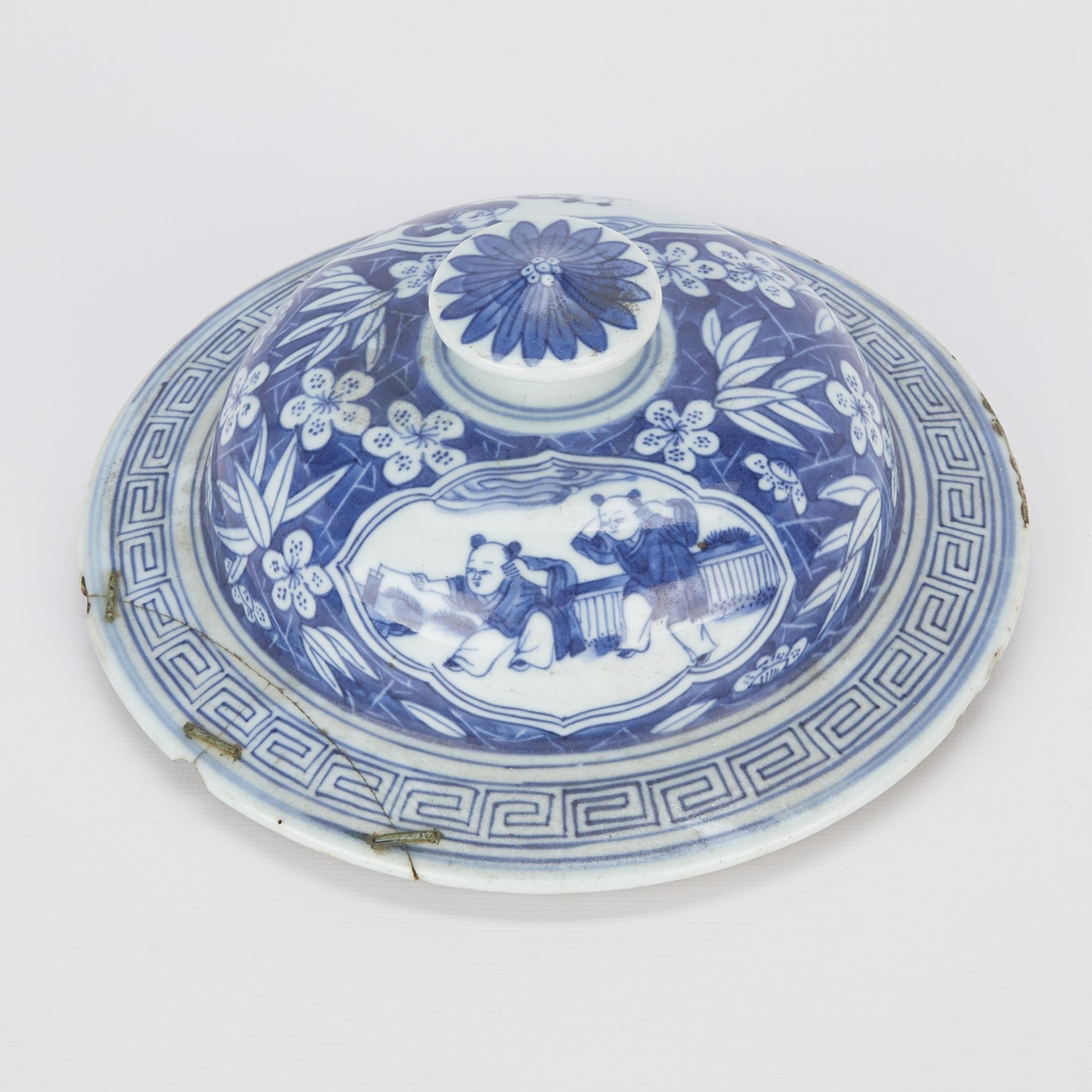 18th/19th c. Chinese B&W Porcelain Baluster Vase - Bild 12 aus 15