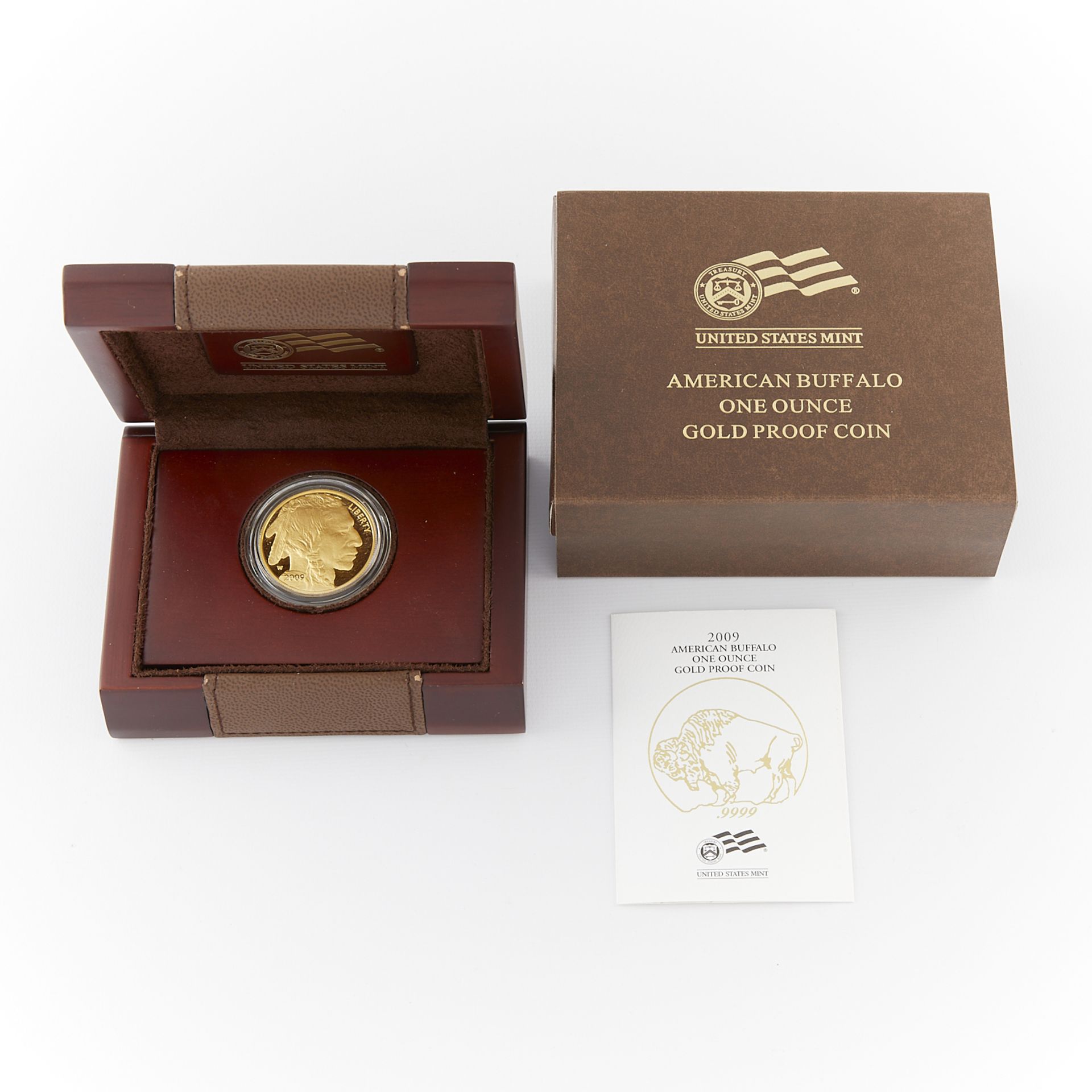 2009 $50 Gold American Buffalo Proof Coin - Bild 3 aus 4