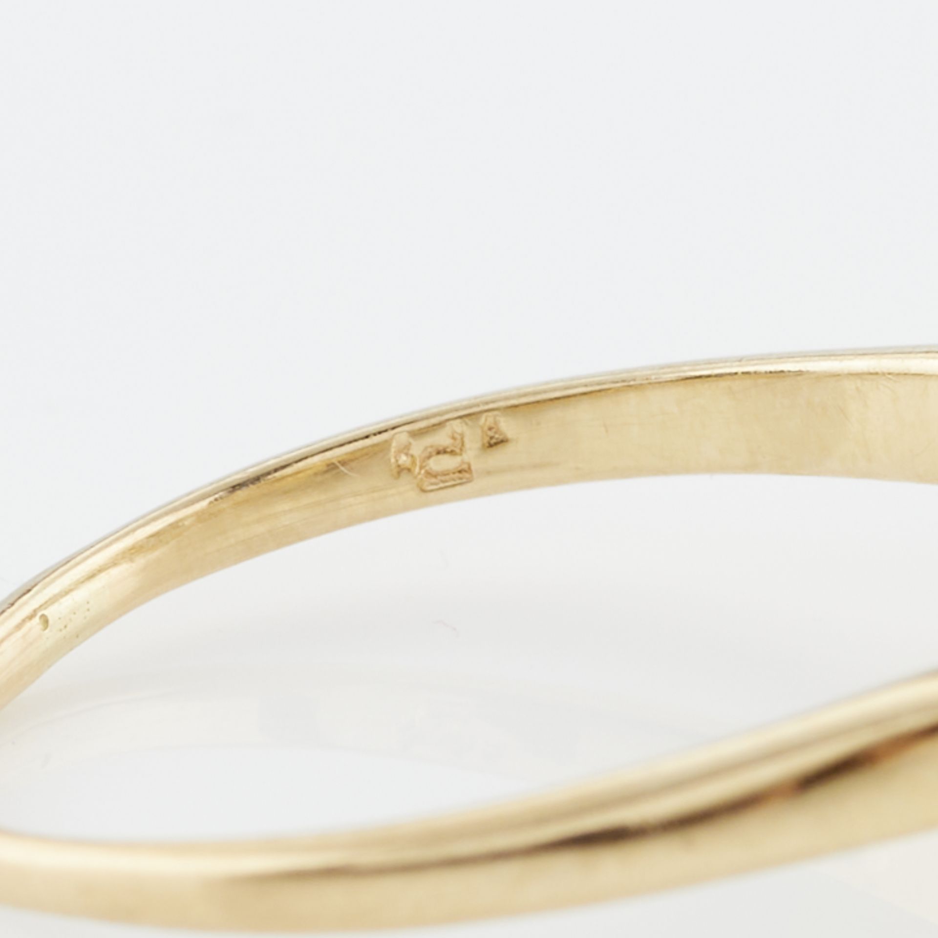 2 14k Gold Art Deco Style Diamond Rings - Image 15 of 17