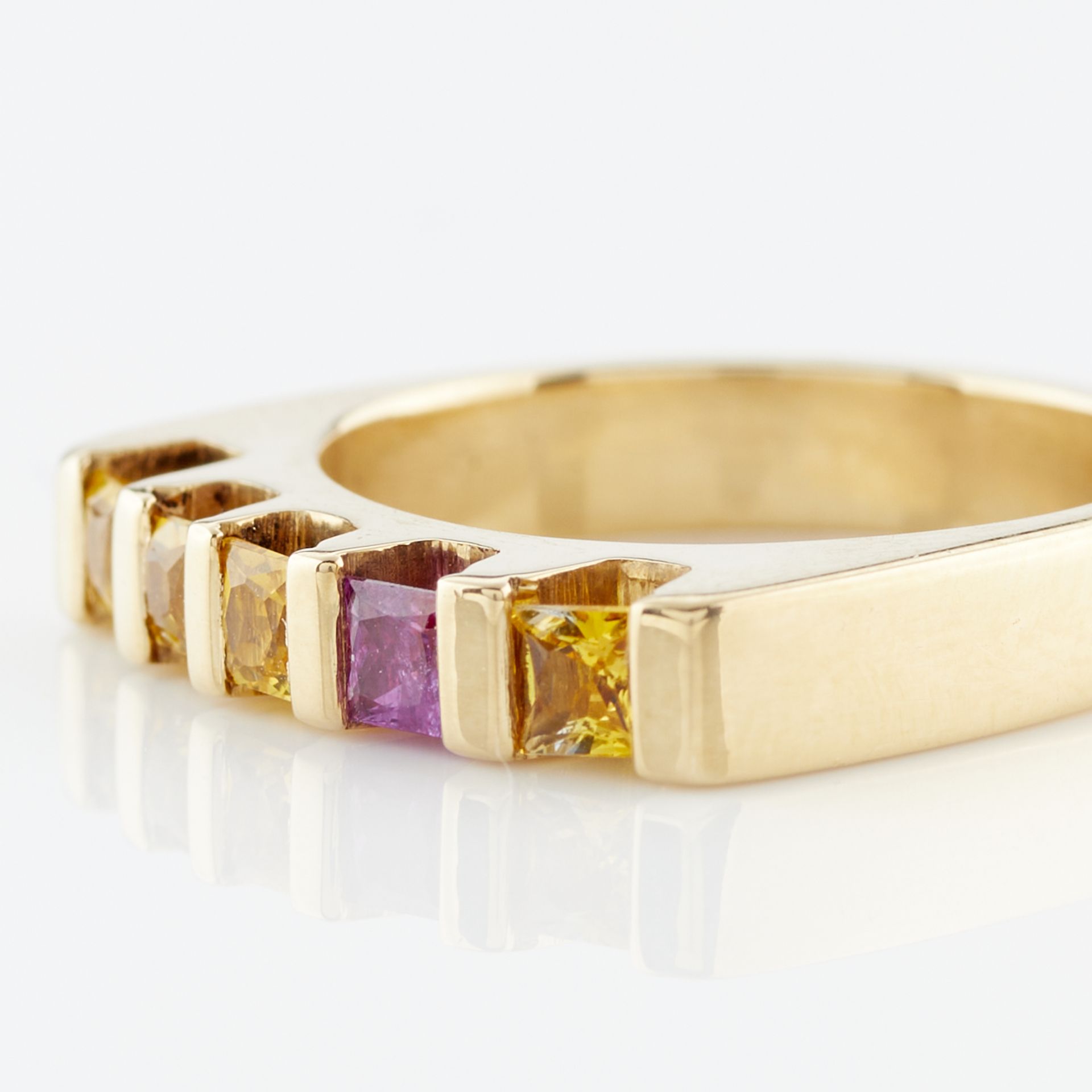 14k Yellow Gold & Sapphire Ring - Image 11 of 11