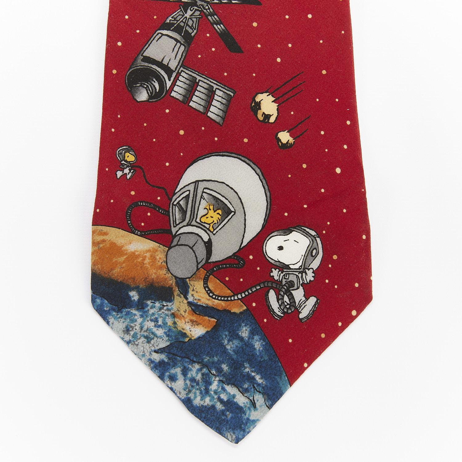 3 Ties of Snoopy - Striped & Space Themed - Image 4 of 10