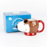 Ceramic Snoopy as the Flying Ace Mug