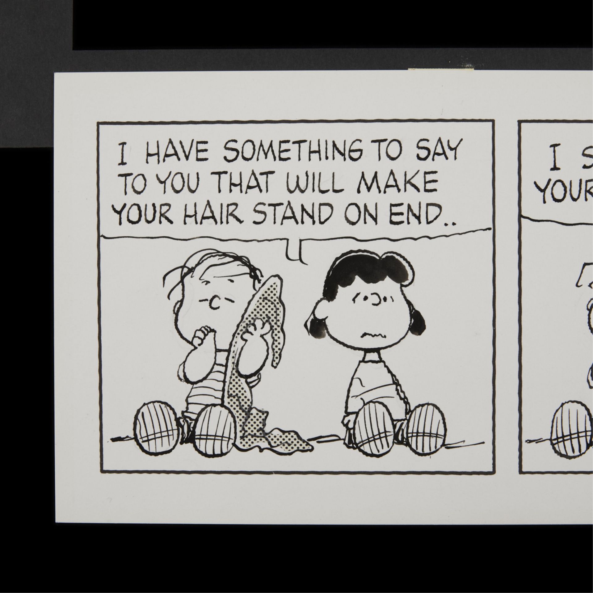 Charles Schulz Original Linus & Lucy Comic - Bild 6 aus 12