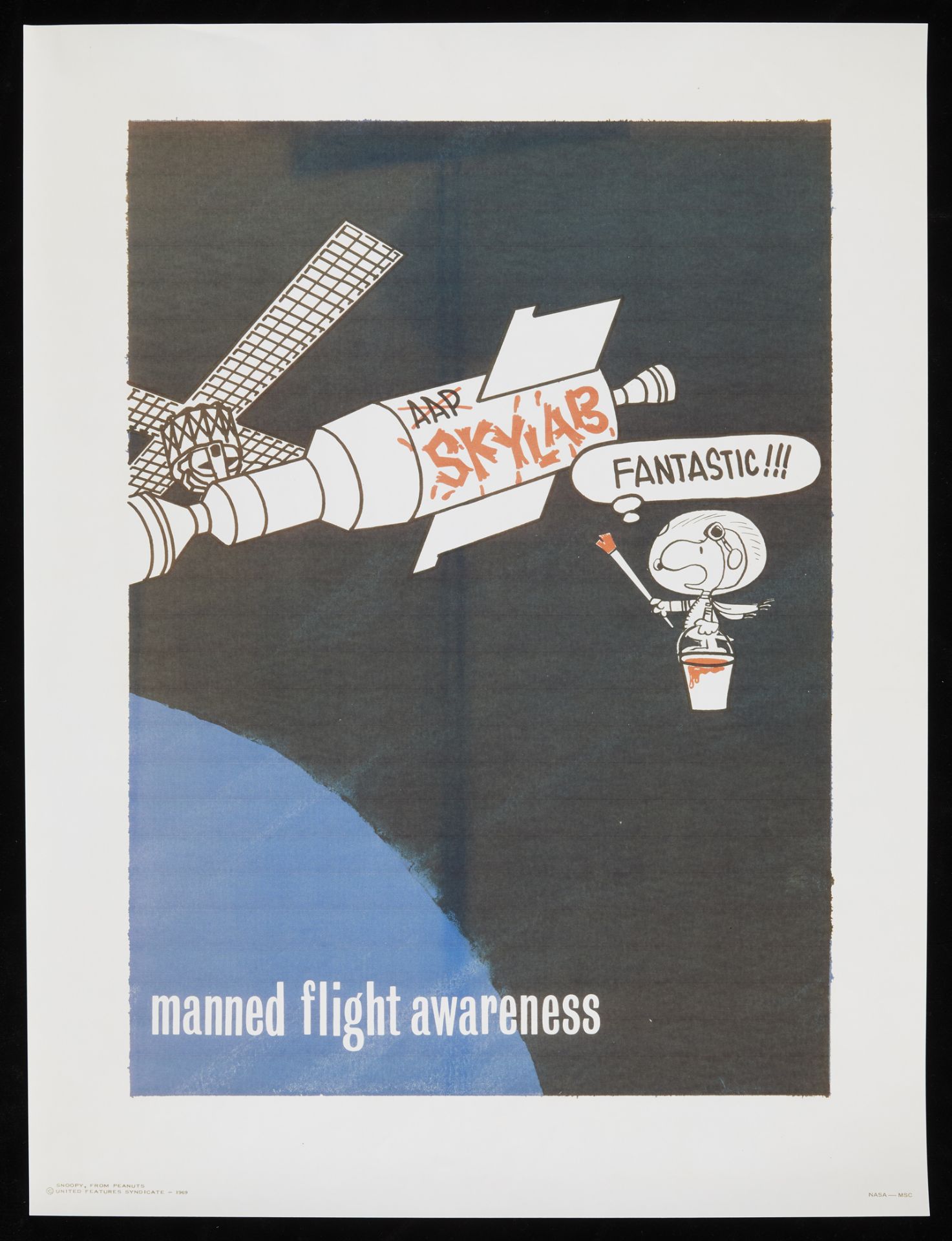 28 Peanuts NASA & Space Age Posters - Bild 18 aus 19