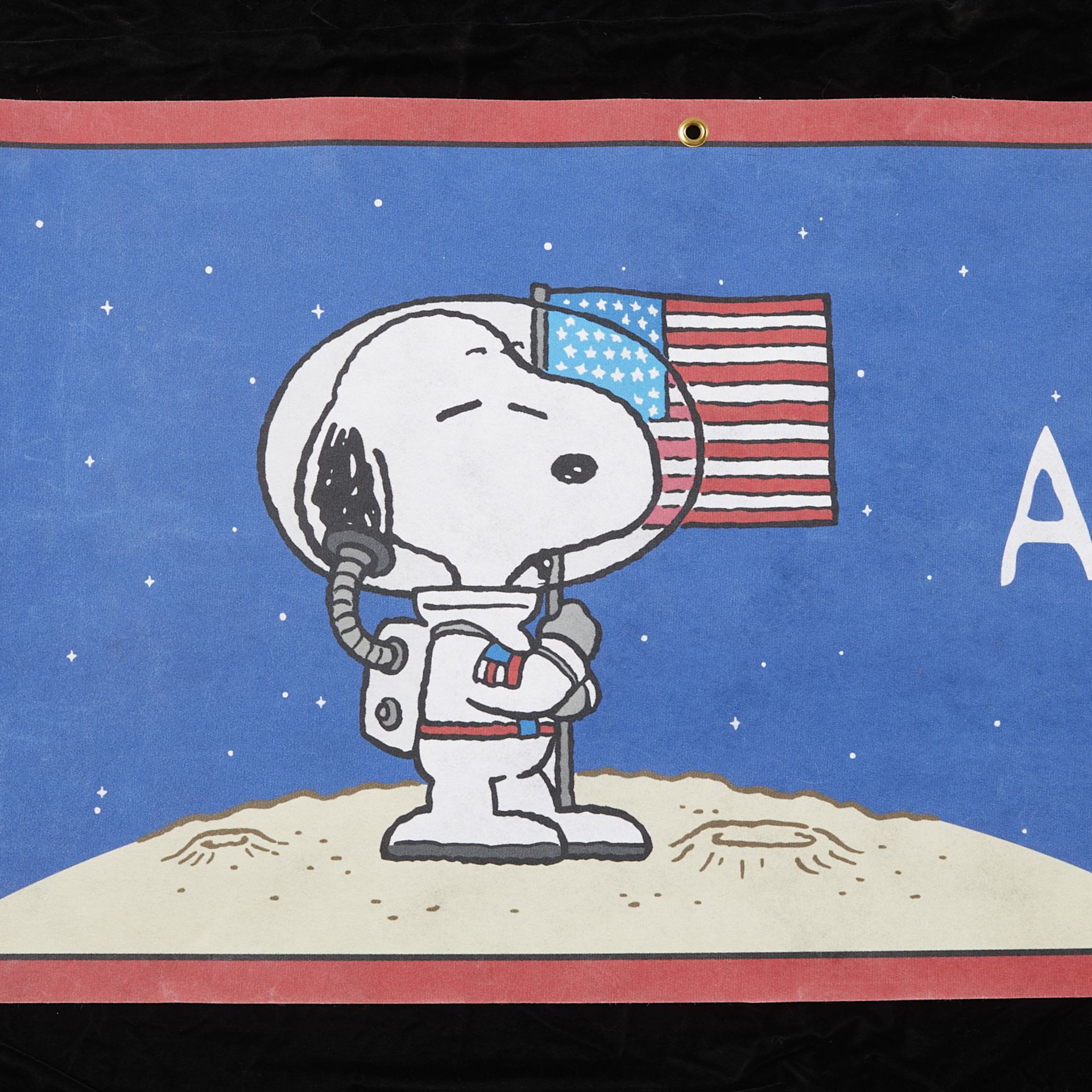 "Around the Moon and Home Again" Schulz Banner - Bild 3 aus 6