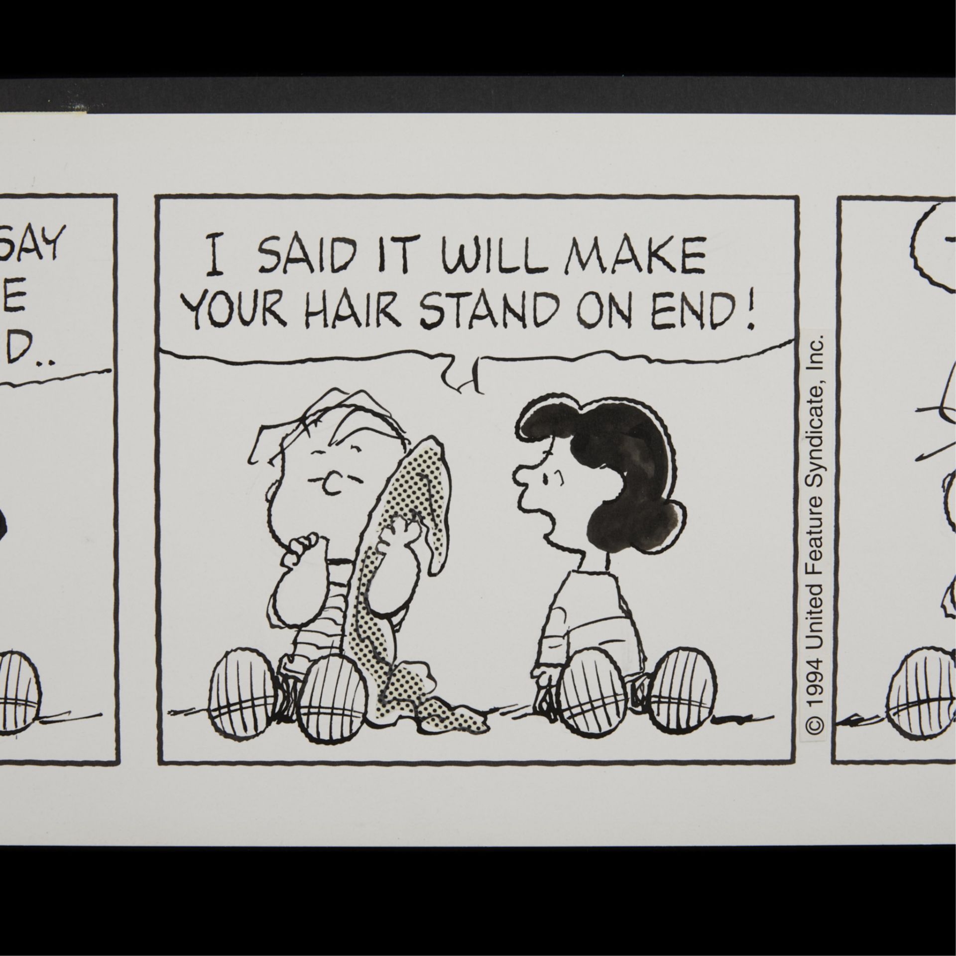 Charles Schulz Original Linus & Lucy Comic - Bild 7 aus 12