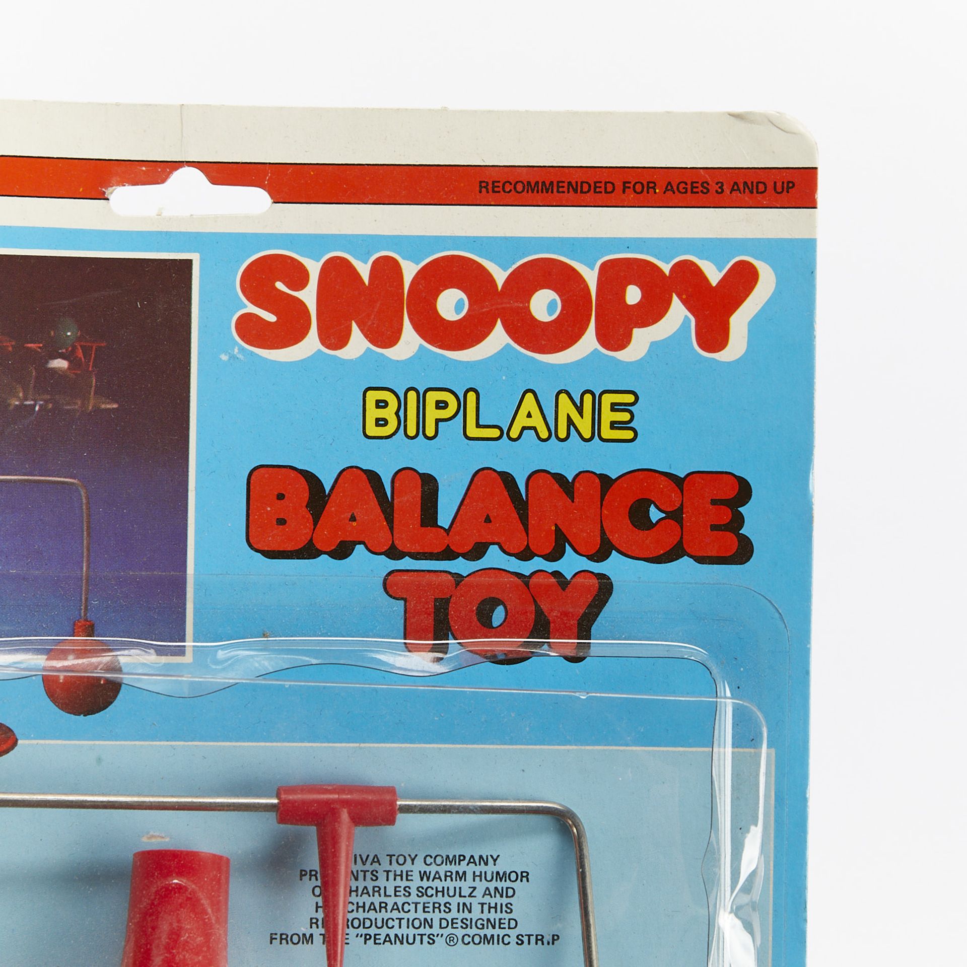 Snoopy Biplane Balance Toy Aviva 1965 - Bild 7 aus 7