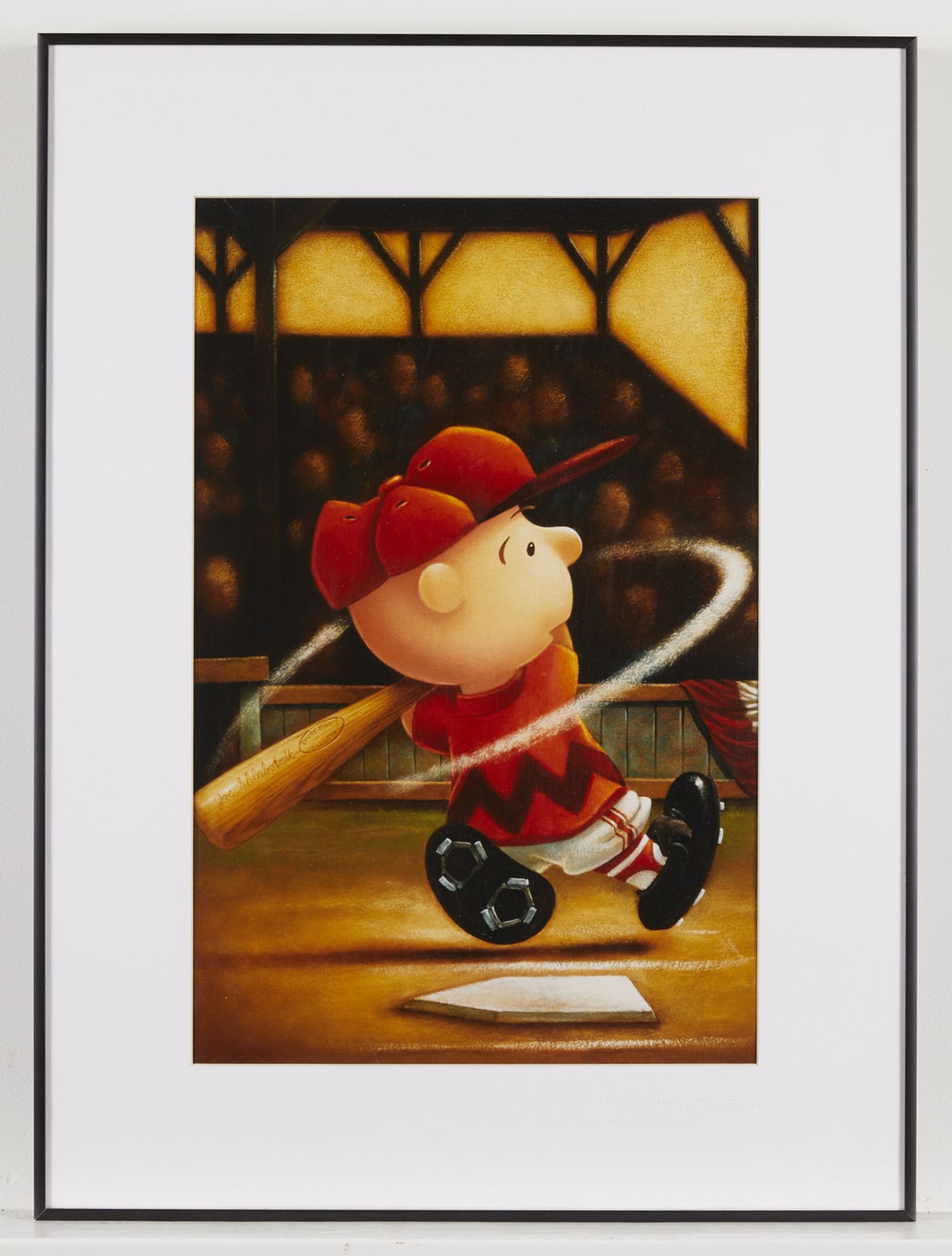 Large Charlie Brown Baseball Print - Bild 2 aus 4