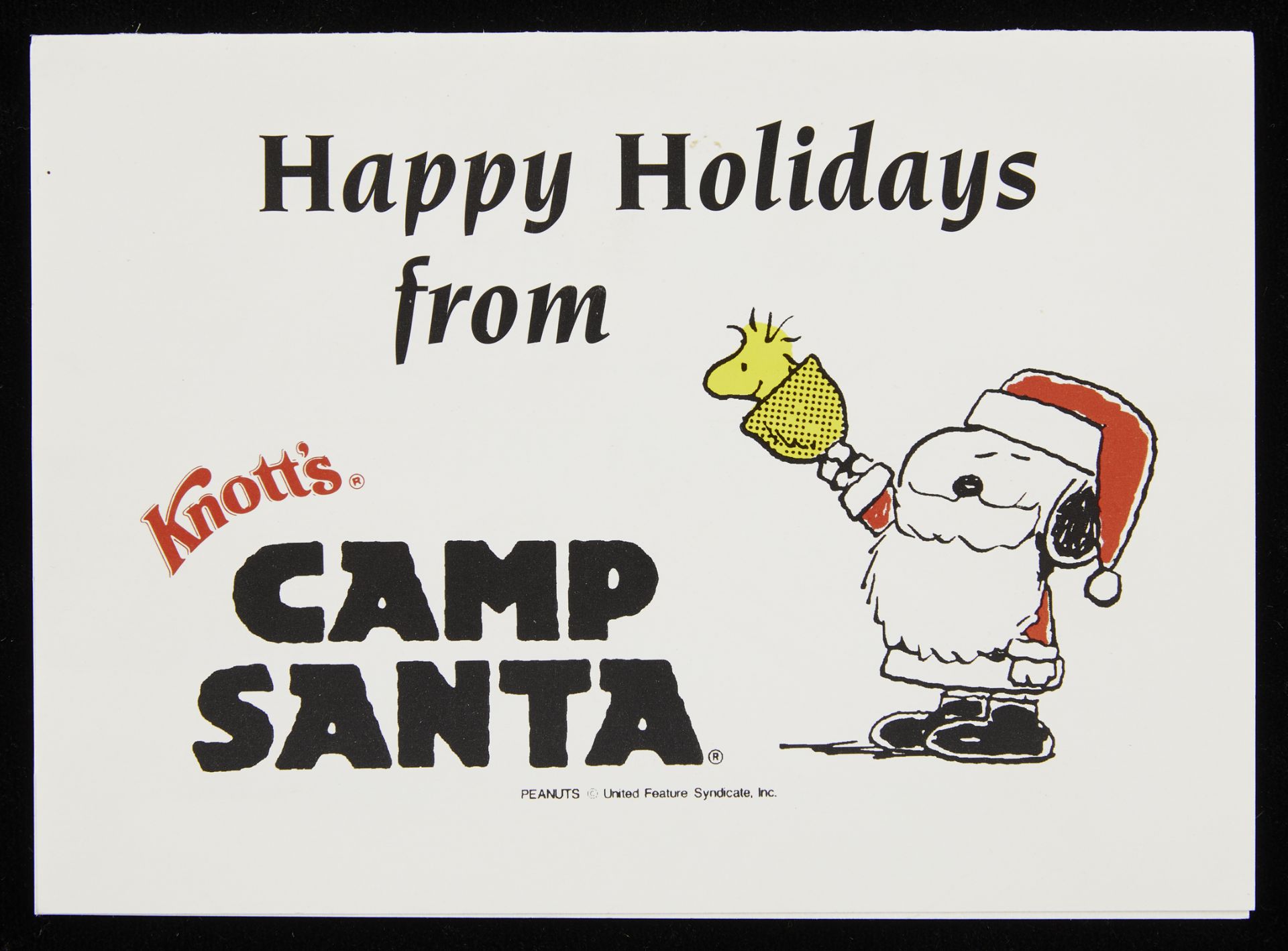 3 Vintage Camp Snoopy Gift Bags & Card - Image 8 of 8