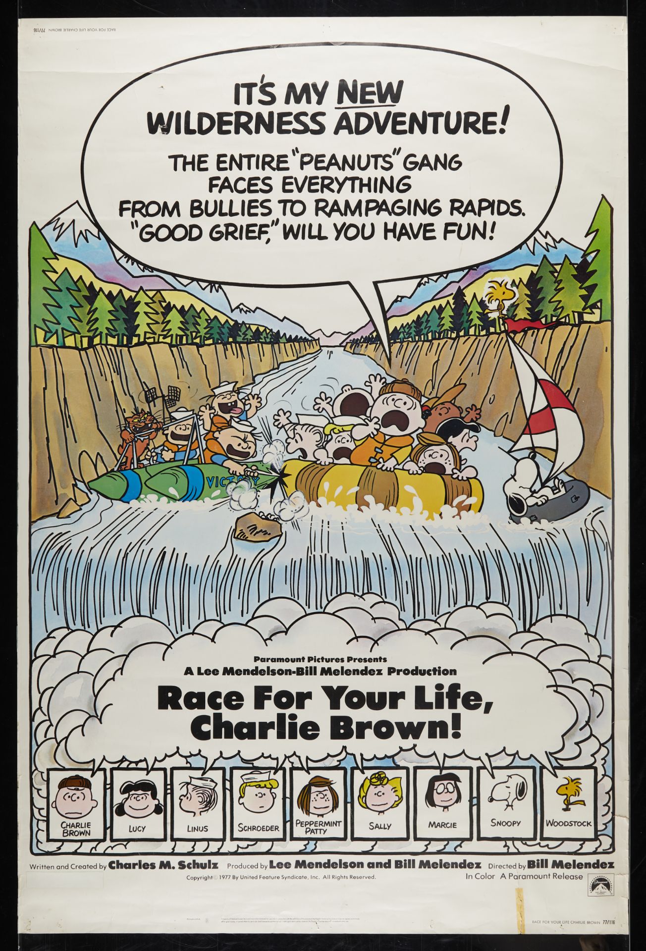 "Race for Your Life, Charlie Brown!" Movie Poster - Image 2 of 2