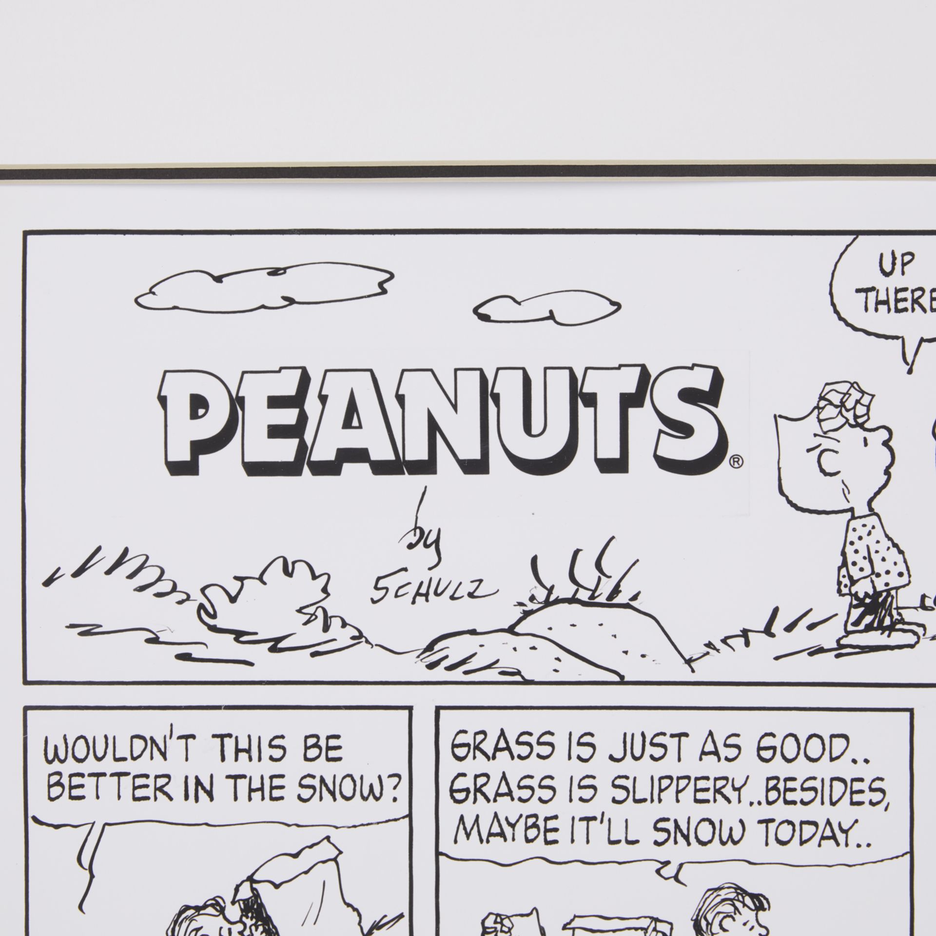 Peanuts Comic Strip Lithograph July 26, 1992 - Bild 4 aus 7