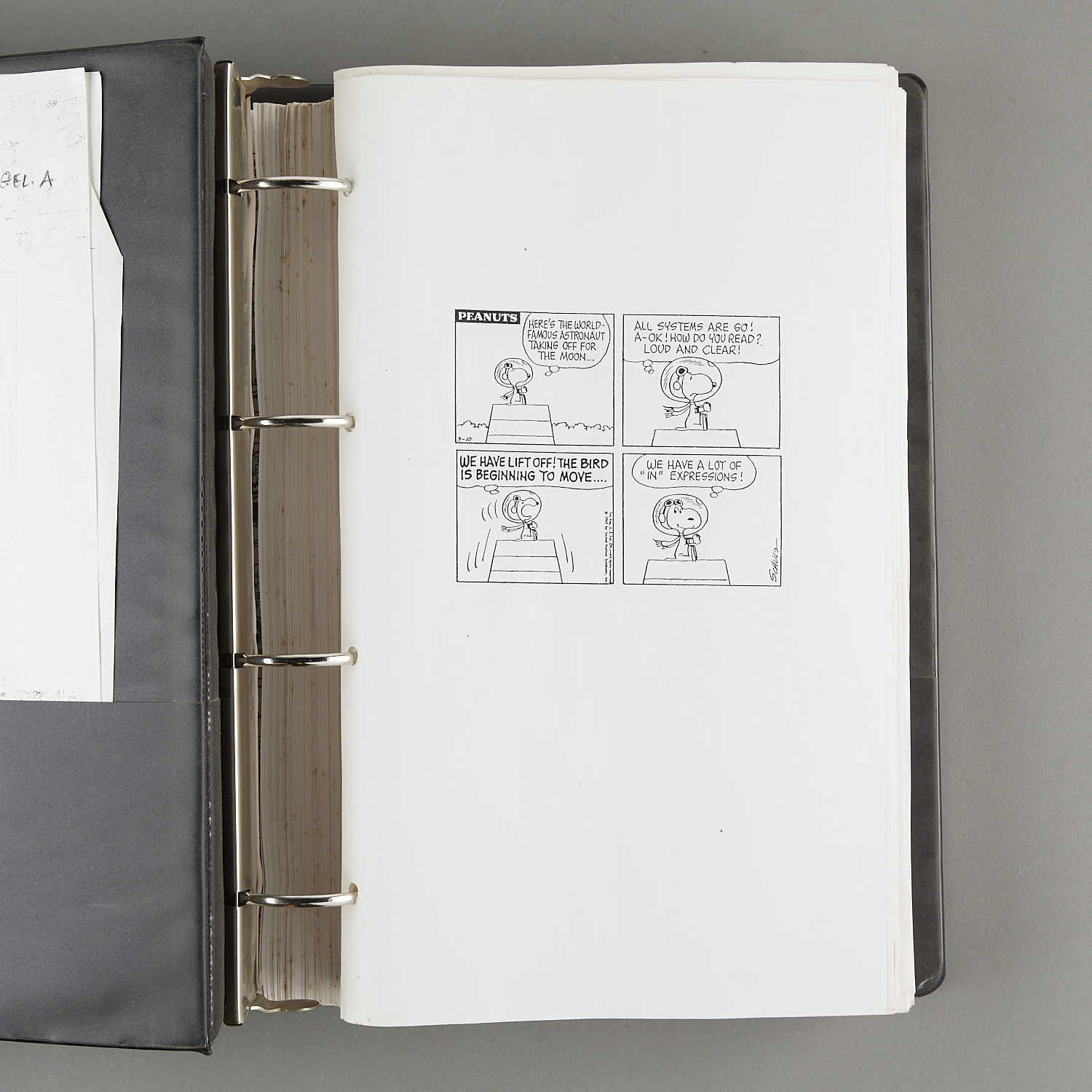 4 Peanuts Binders - Comics & Character Portfolio - Image 14 of 22