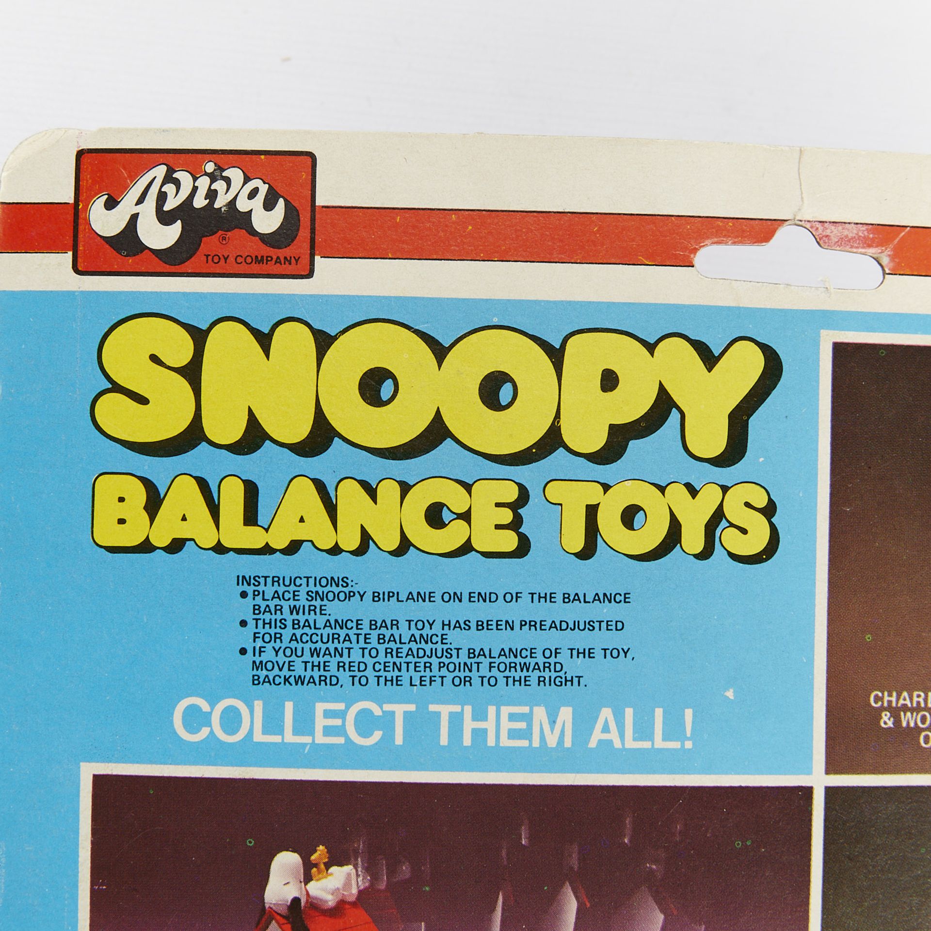 Snoopy Biplane Balance Toy Aviva 1965 - Bild 6 aus 7
