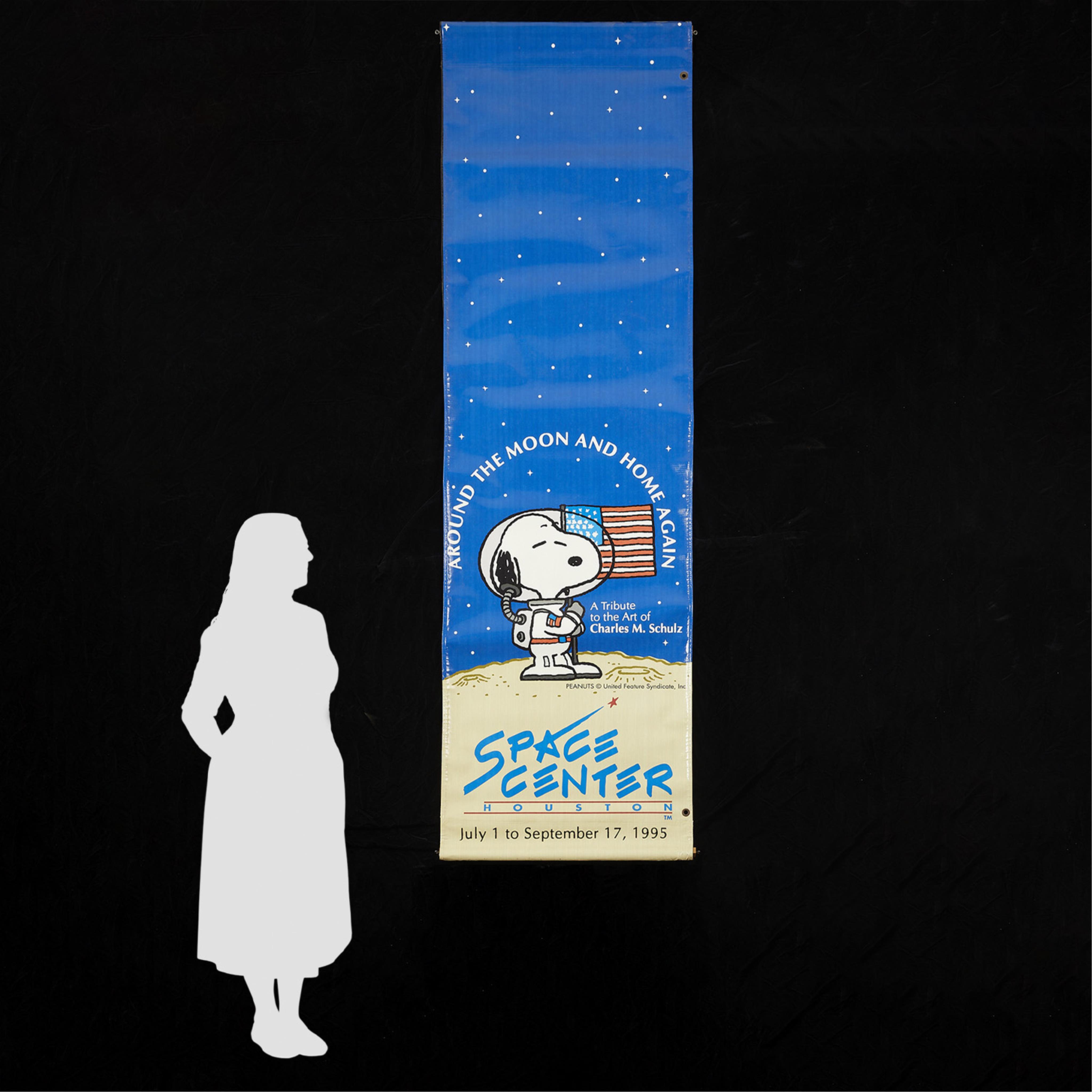 "Around the Moon and Home Again" Schulz Banner - Image 3 of 6