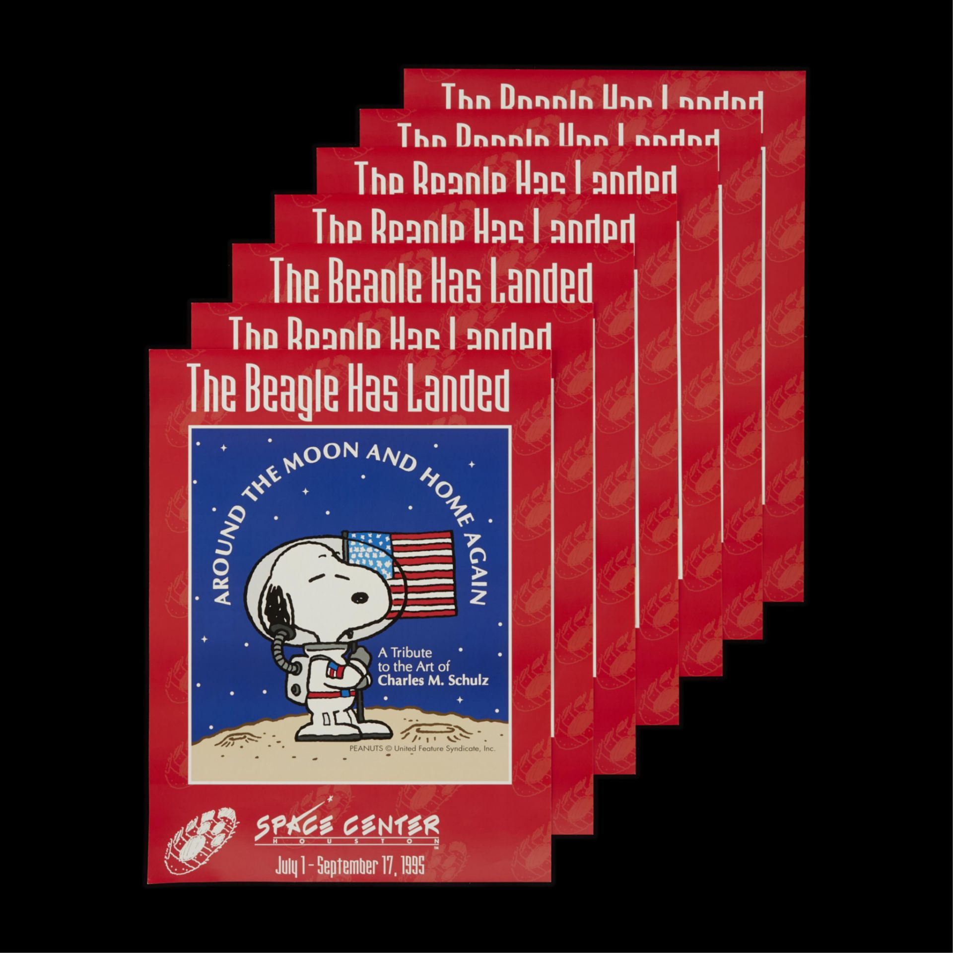 17 Charles Schulz Tribute Exhibition Posters - Image 7 of 8