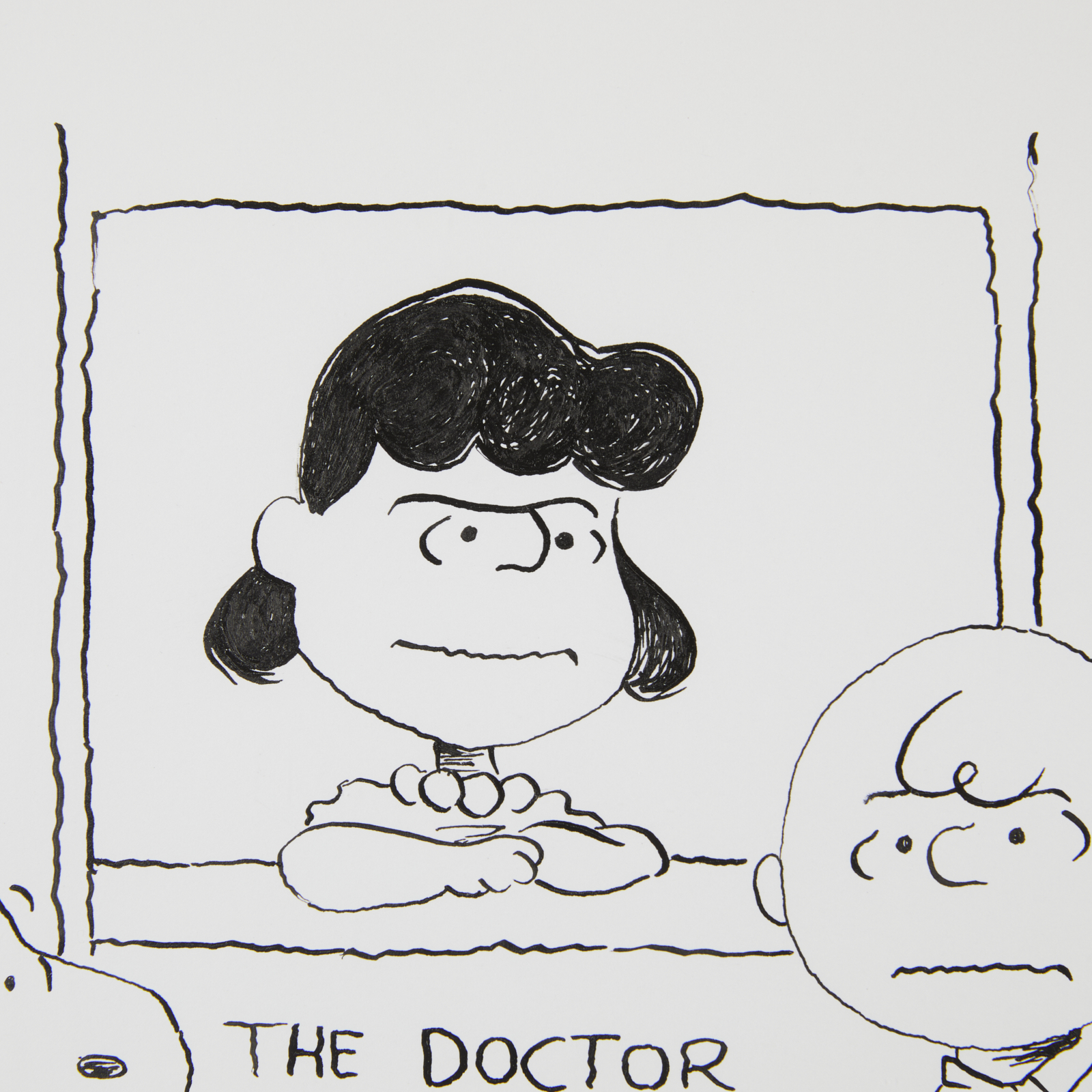 Charles Schulz Original Peanuts Drawing - Image 4 of 6