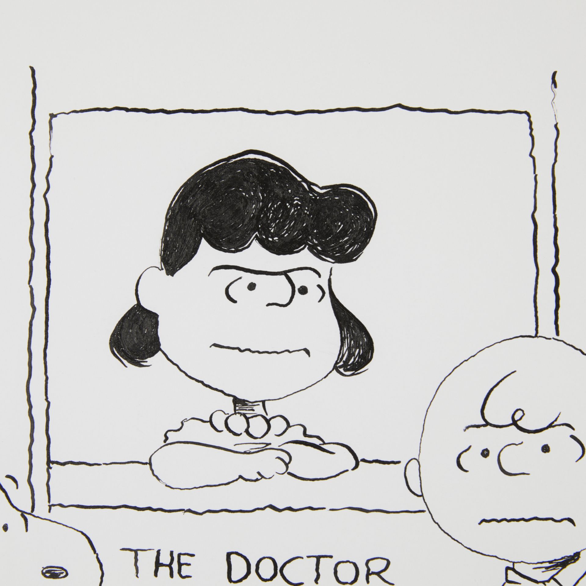 Charles Schulz Original Peanuts Drawing - Image 4 of 6