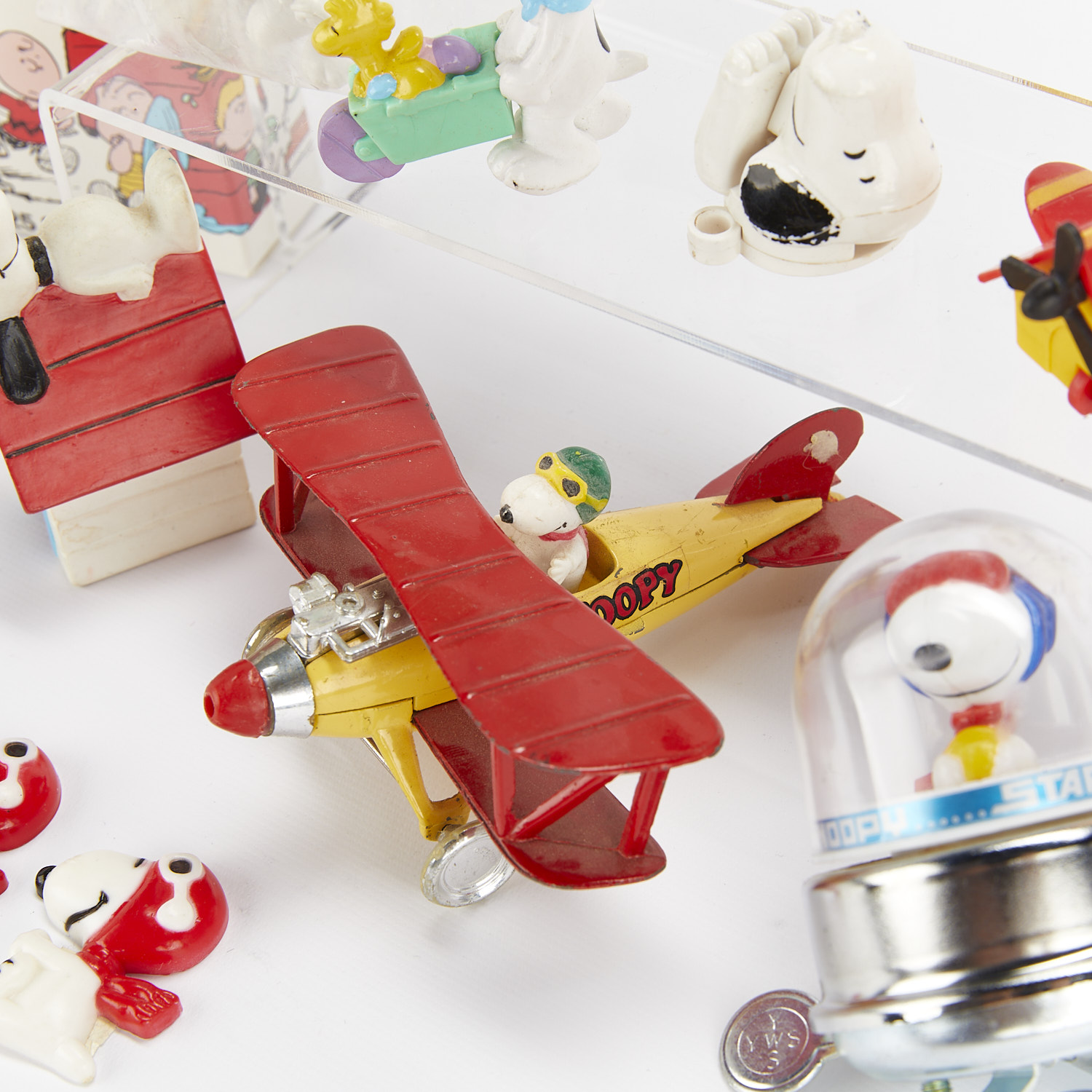 Group of 16 Snoopy Figurines and Bandages - Image 7 of 12