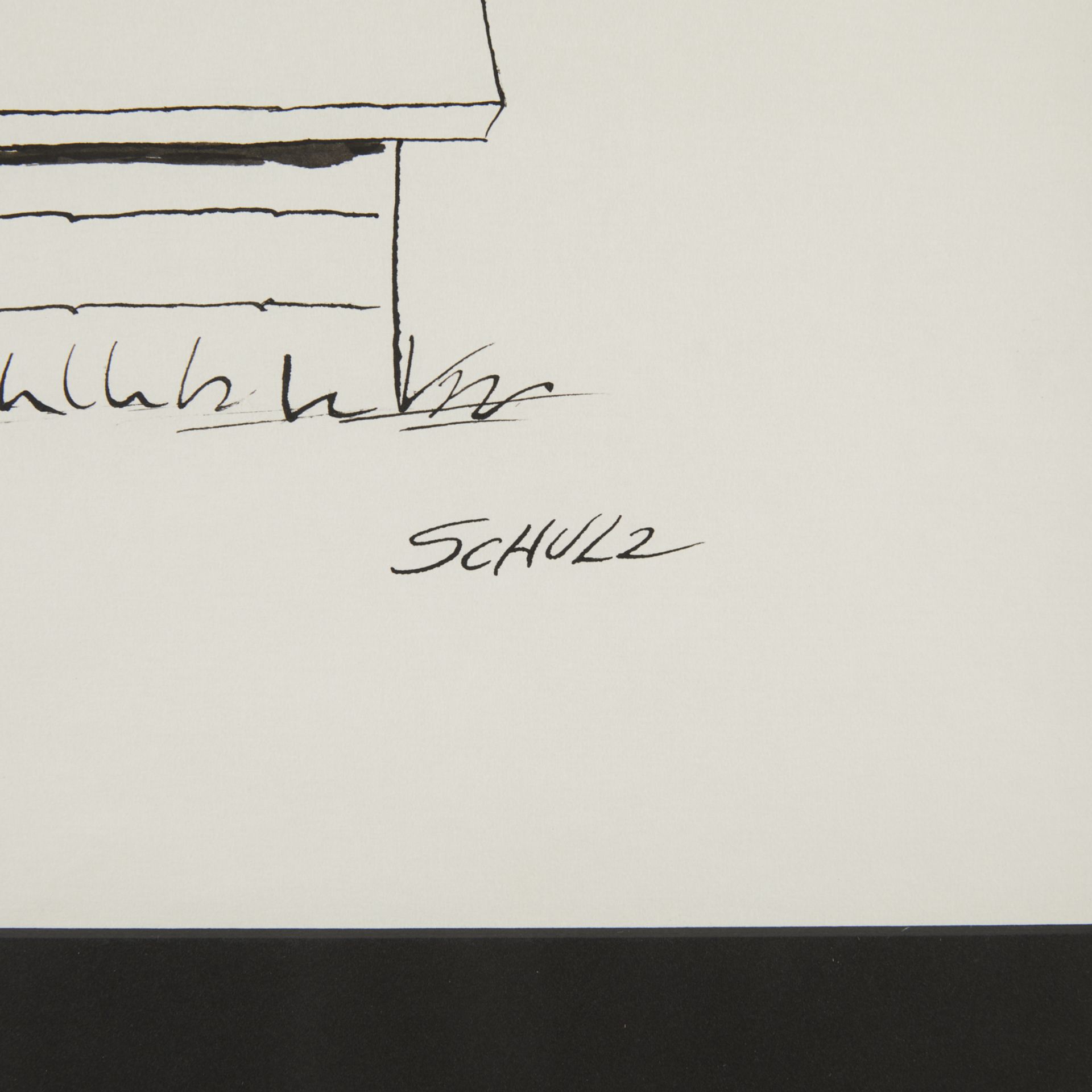 Charles Schulz Original Drawing Flying Ace Snoopy - Bild 2 aus 7