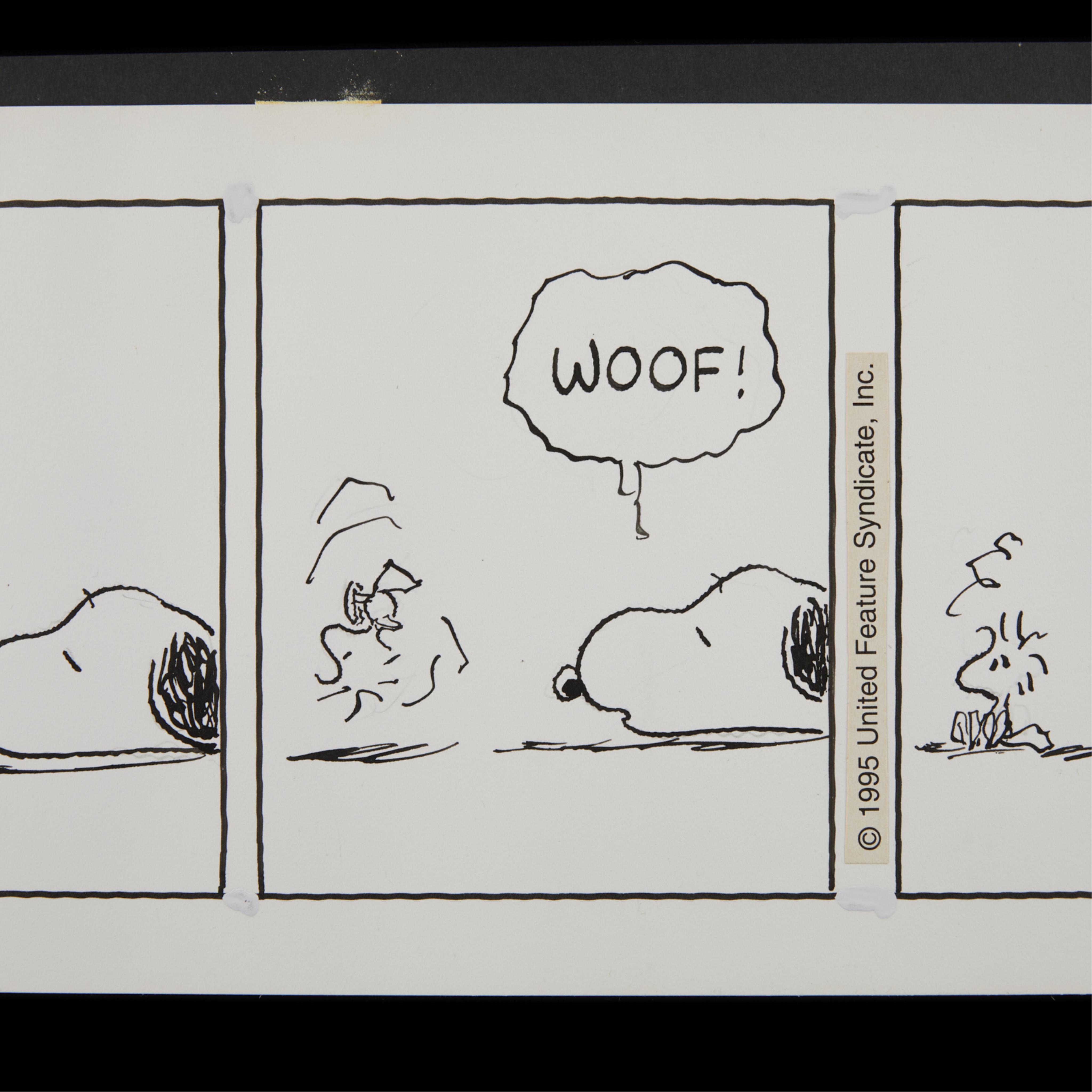 Charles Schulz Original Woodstock & Snoopy Comic - Bild 6 aus 11