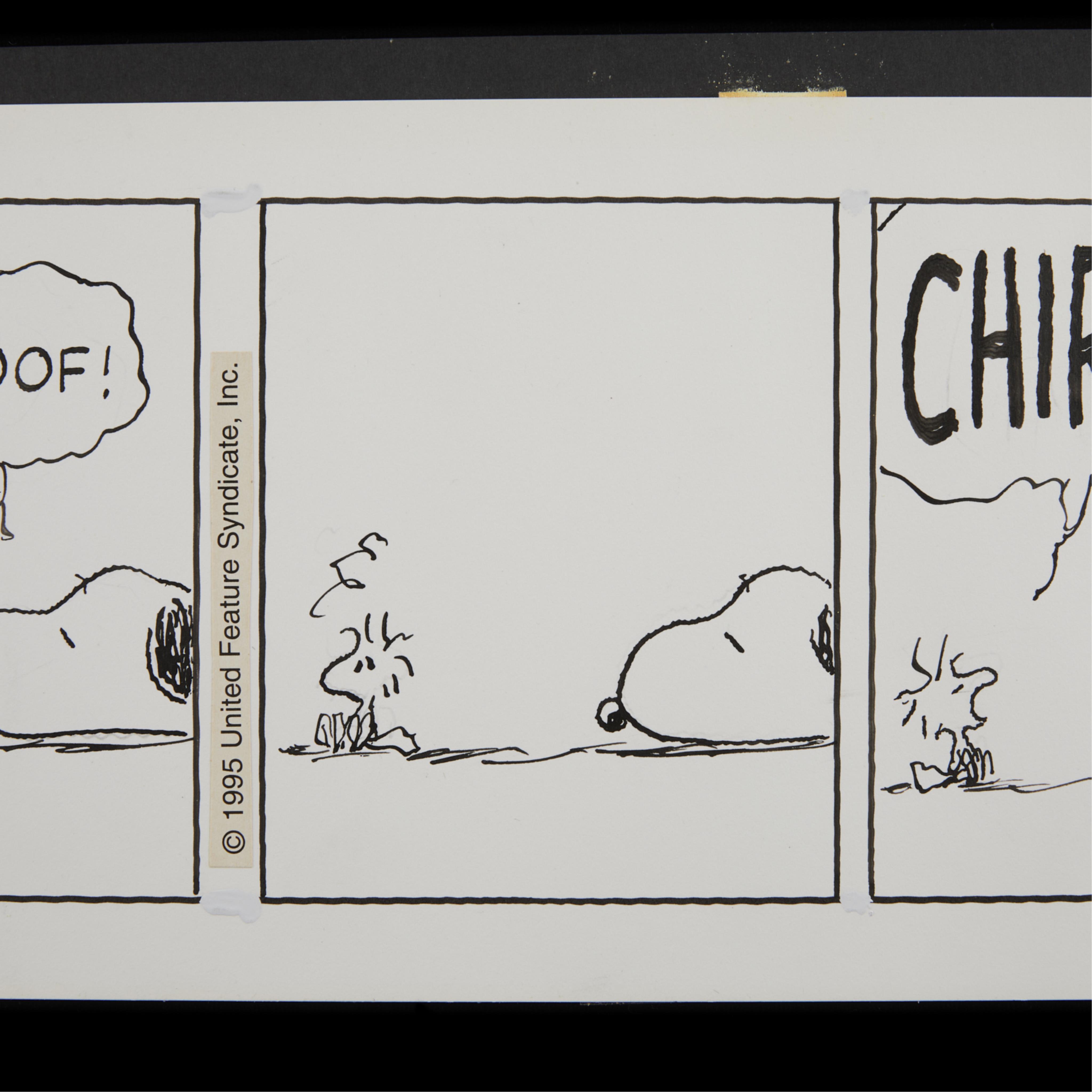 Charles Schulz Original Woodstock & Snoopy Comic - Bild 7 aus 11