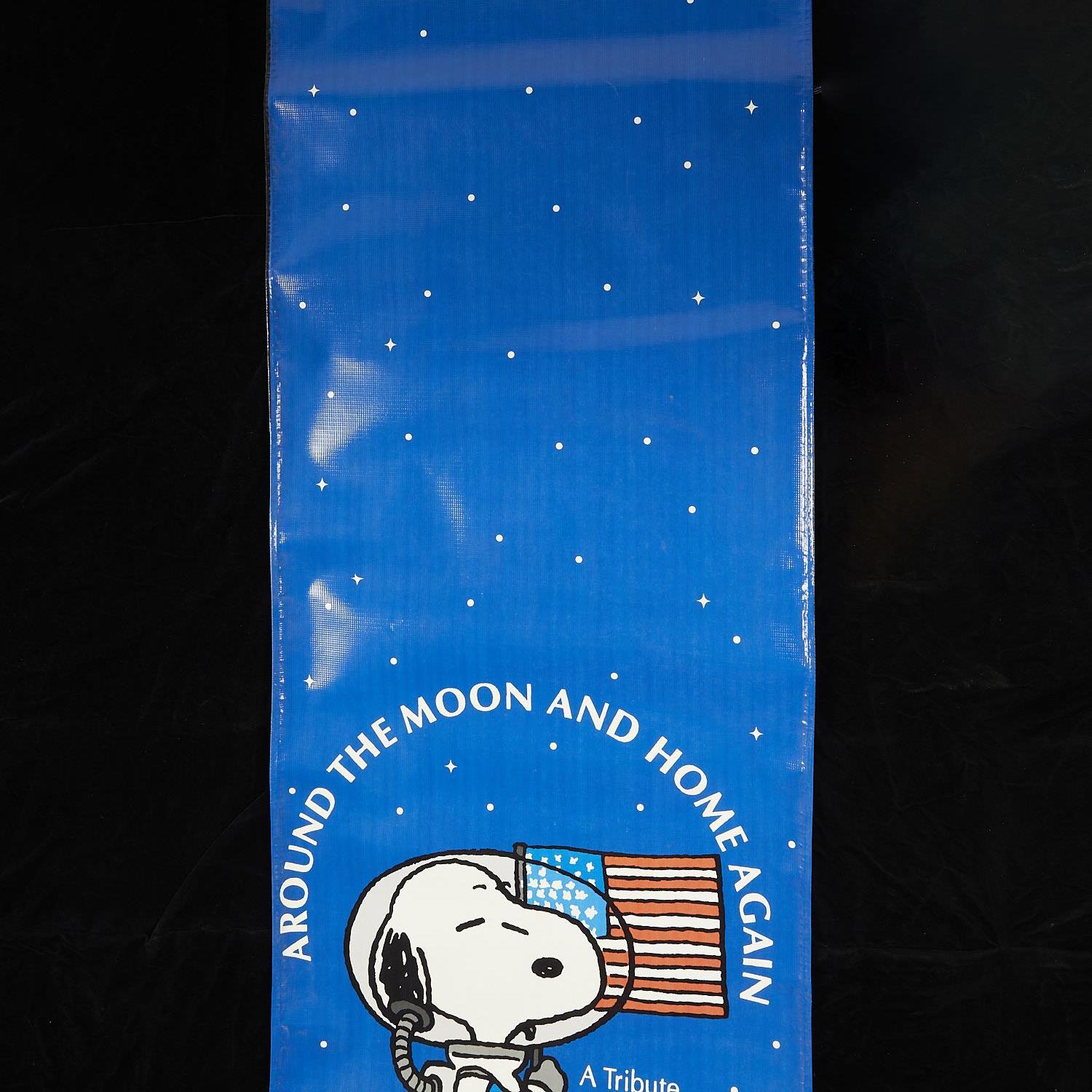 "Around the Moon and Home Again" Schulz Banner - Image 5 of 6