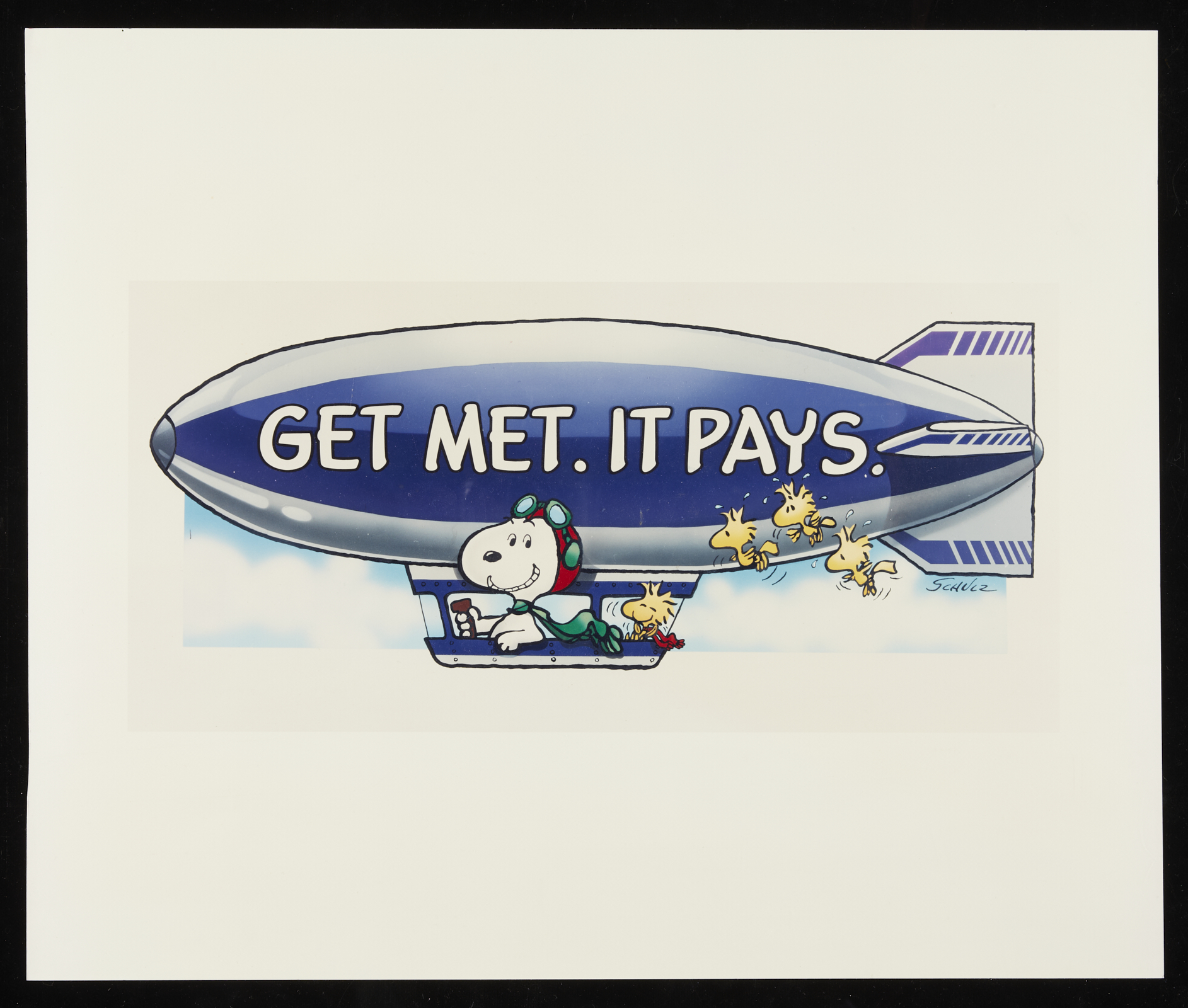 6 MetLife & Peanuts Posters - Image 3 of 7