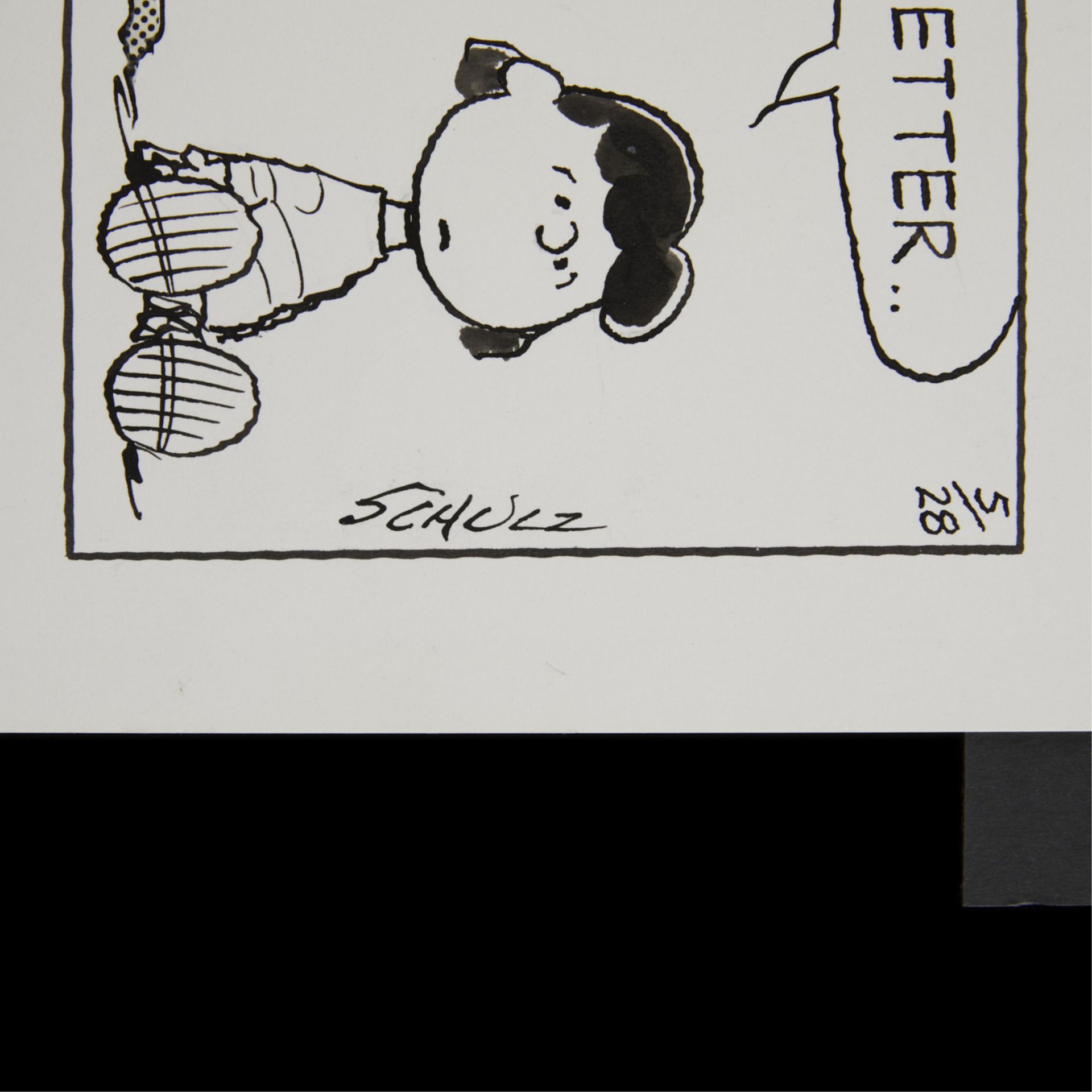 Charles Schulz Original Linus & Lucy Comic - Bild 10 aus 12