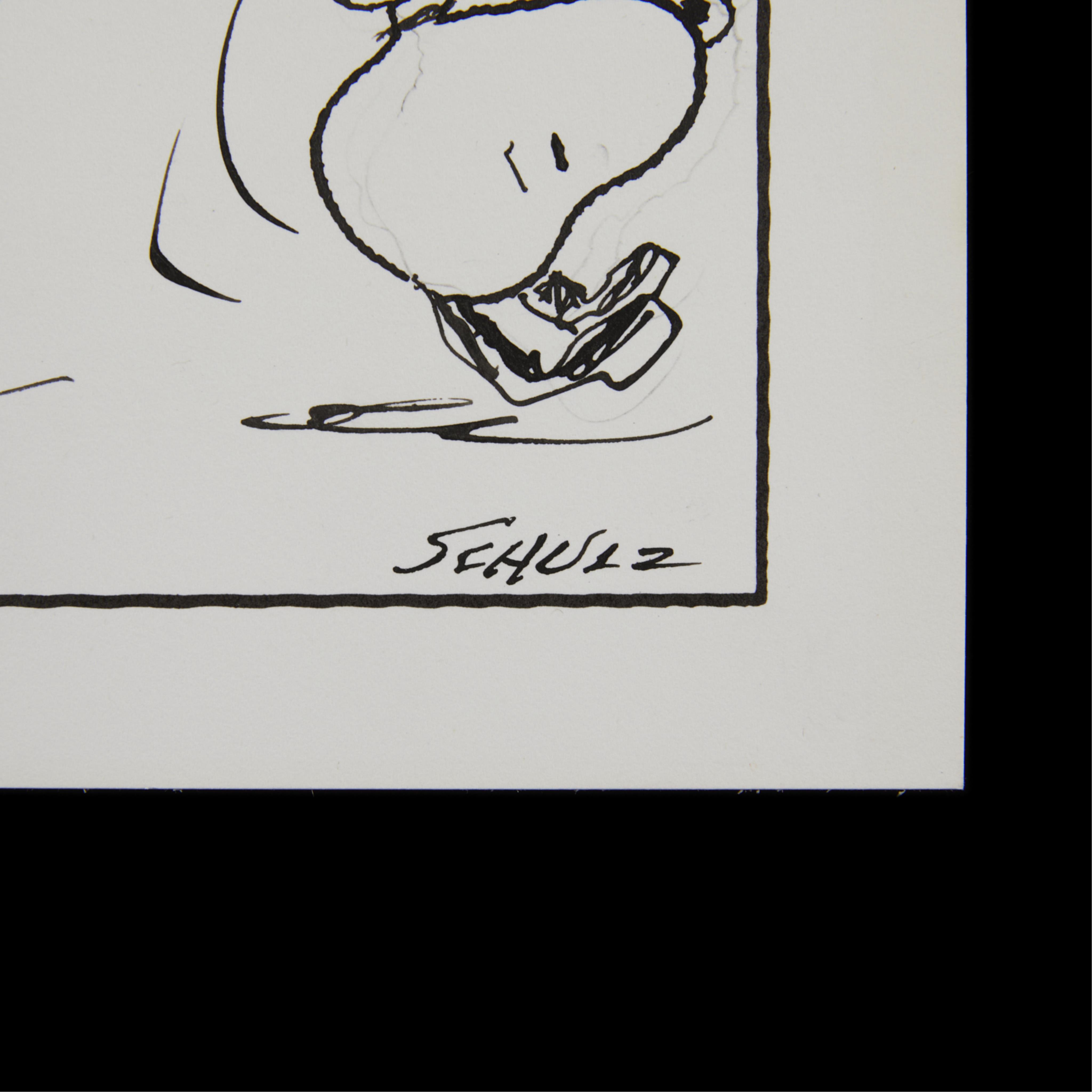 Charles Schulz Original Woodstock & Snoopy Comic - Bild 9 aus 11