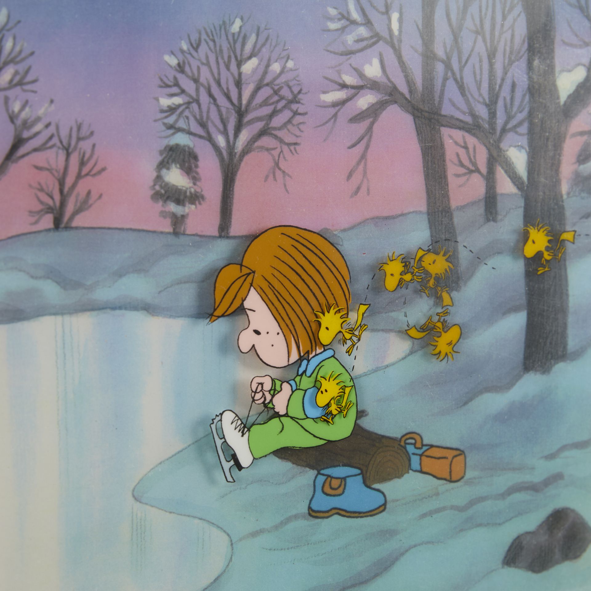 Original Peanuts Animation Cel 1980 - Image 4 of 10