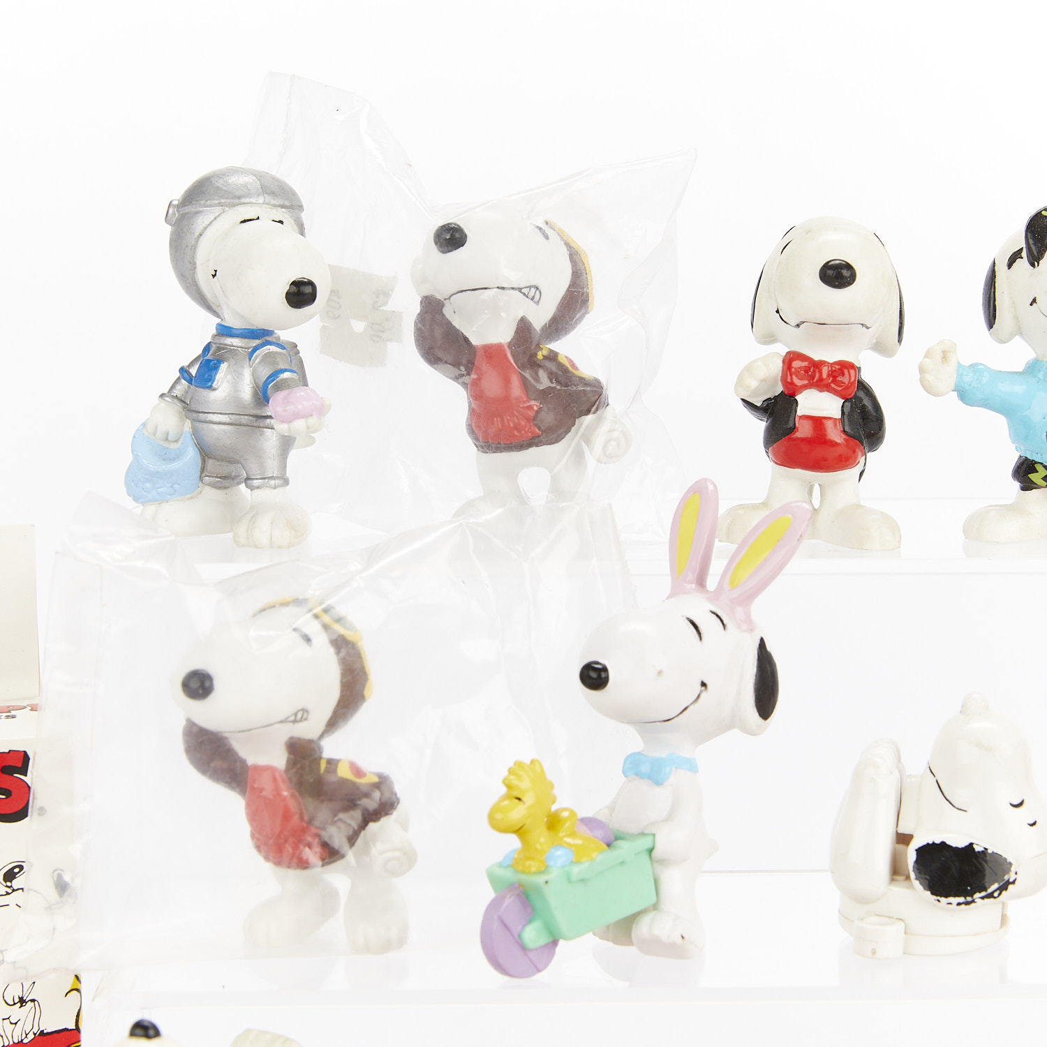 Group of 16 Snoopy Figurines and Bandages - Image 5 of 12