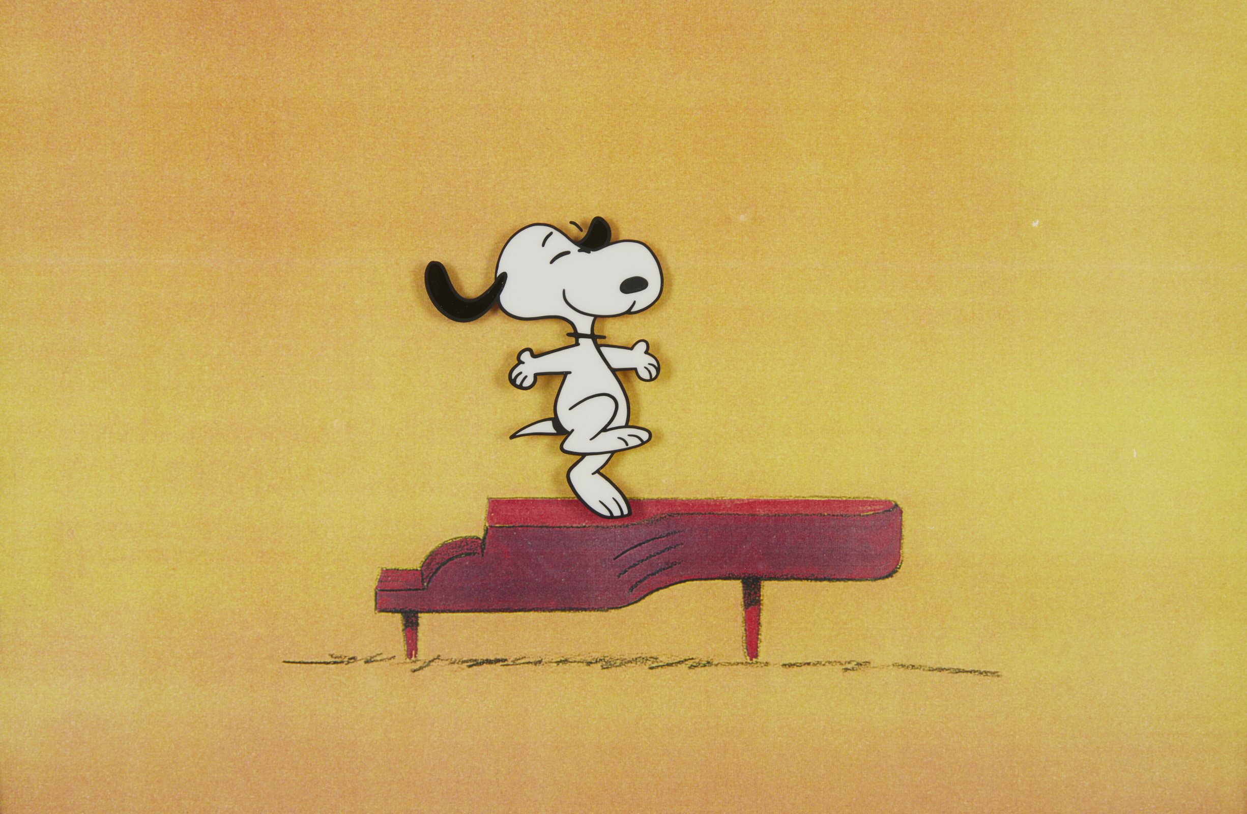 1970s Peanuts Animation Cel of Snoopy