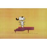 1970s Peanuts Animation Cel of Snoopy