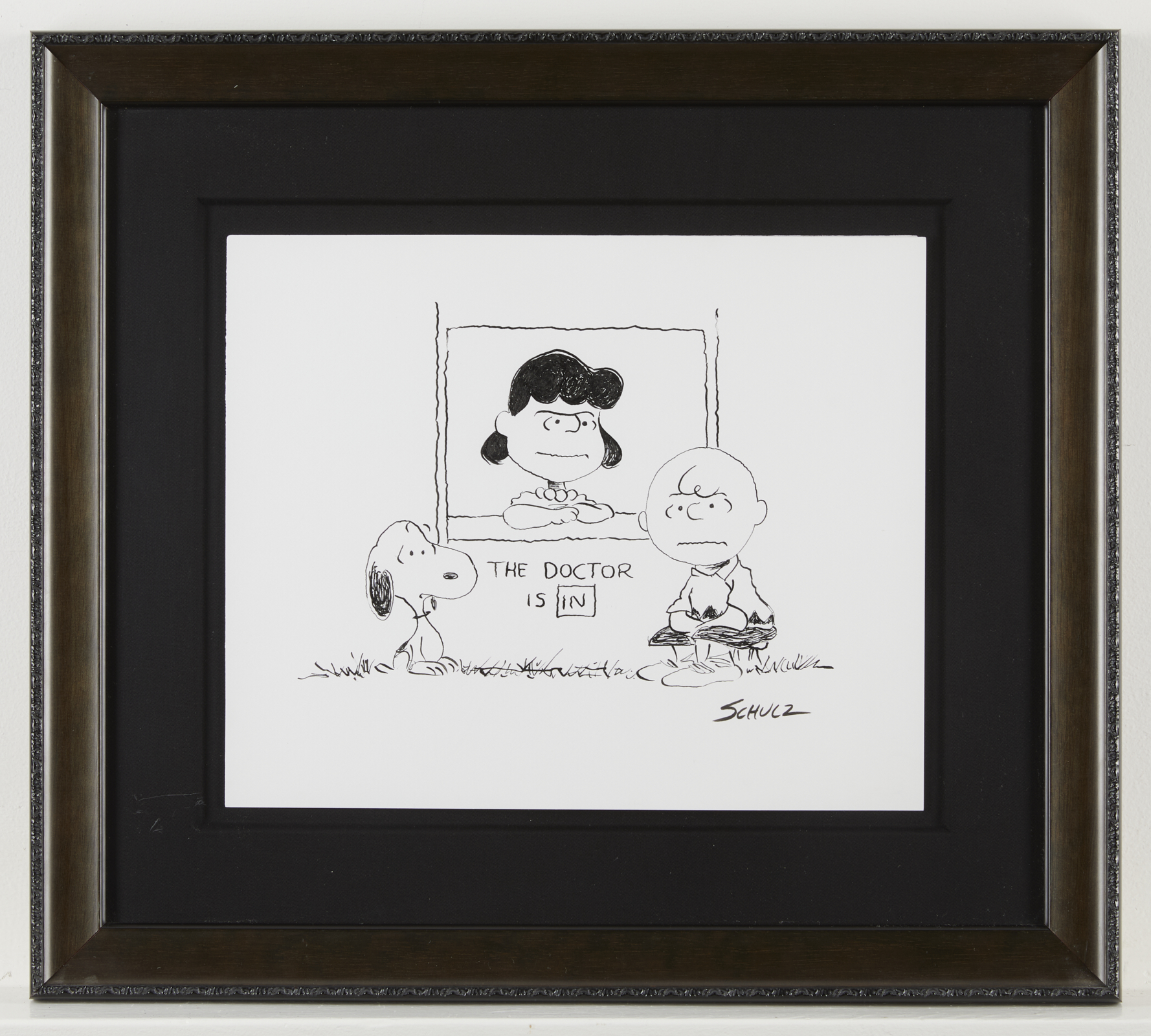 Charles Schulz Original Peanuts Drawing - Image 3 of 6
