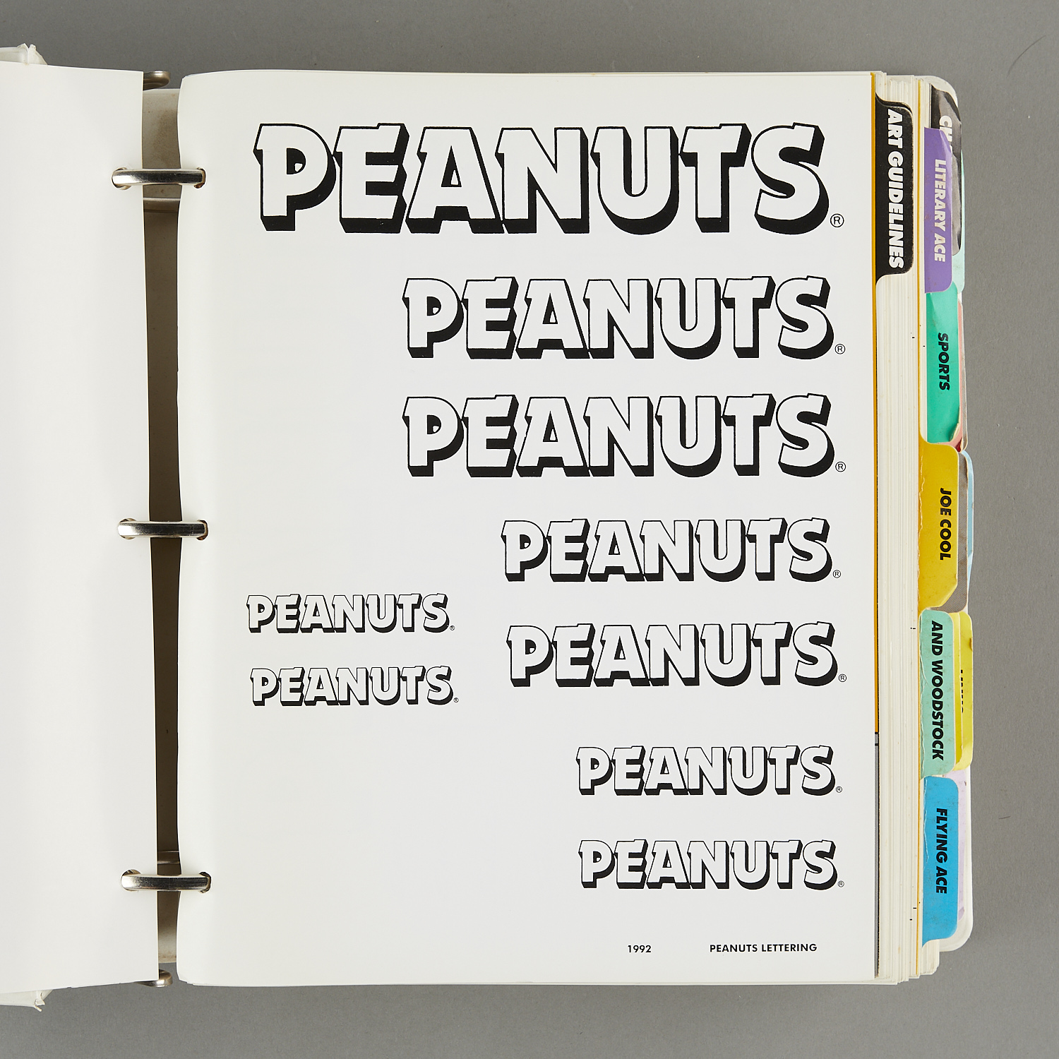 4 Peanuts Binders - Comics & Character Portfolio - Image 4 of 22