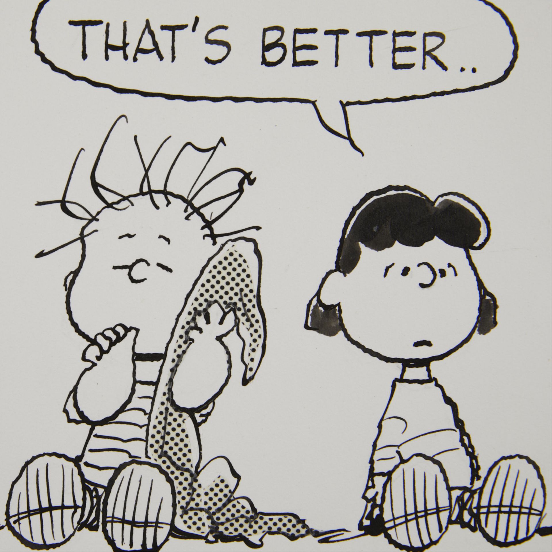 Charles Schulz Original Linus & Lucy Comic - Bild 12 aus 12