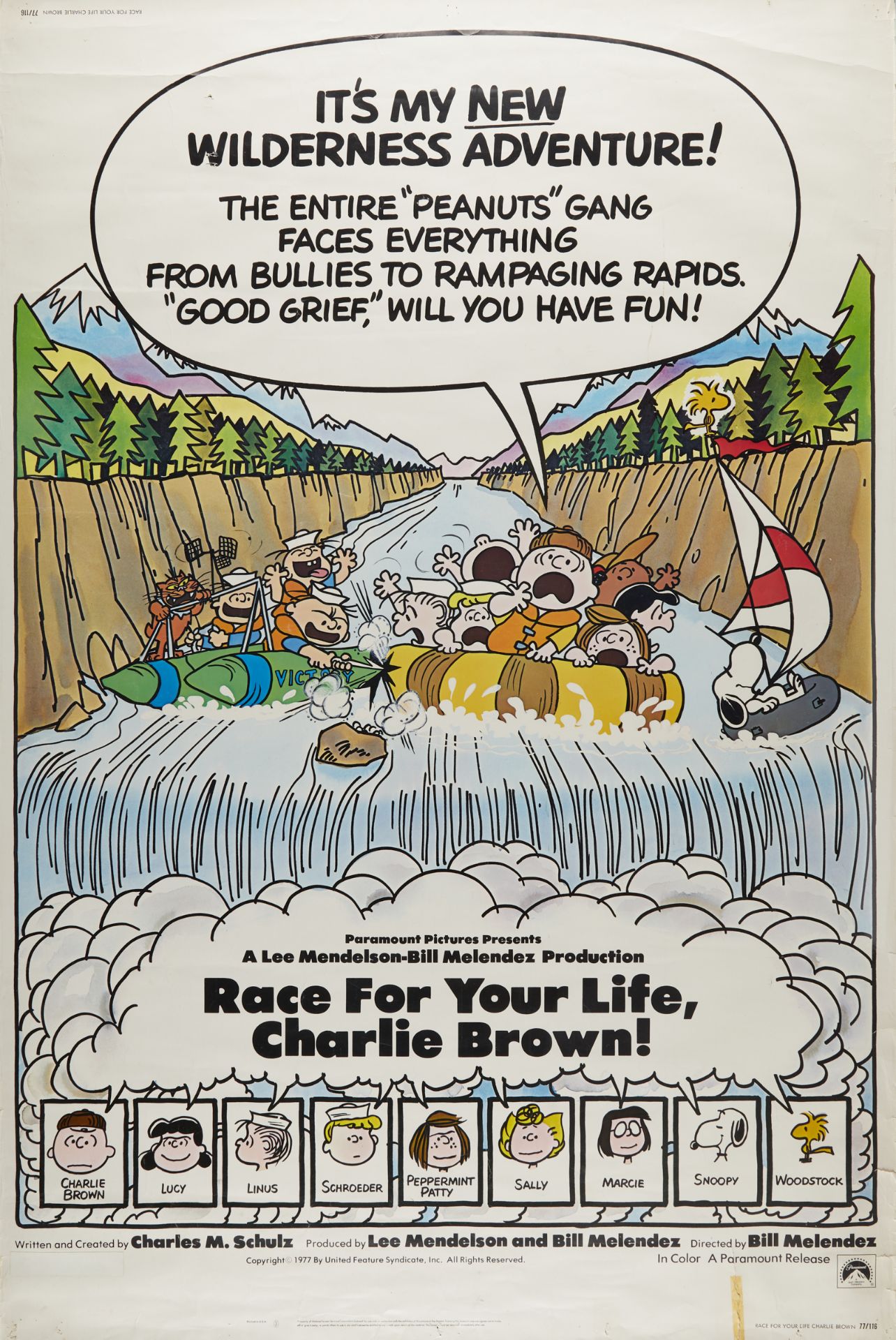 "Race for Your Life, Charlie Brown!" Movie Poster