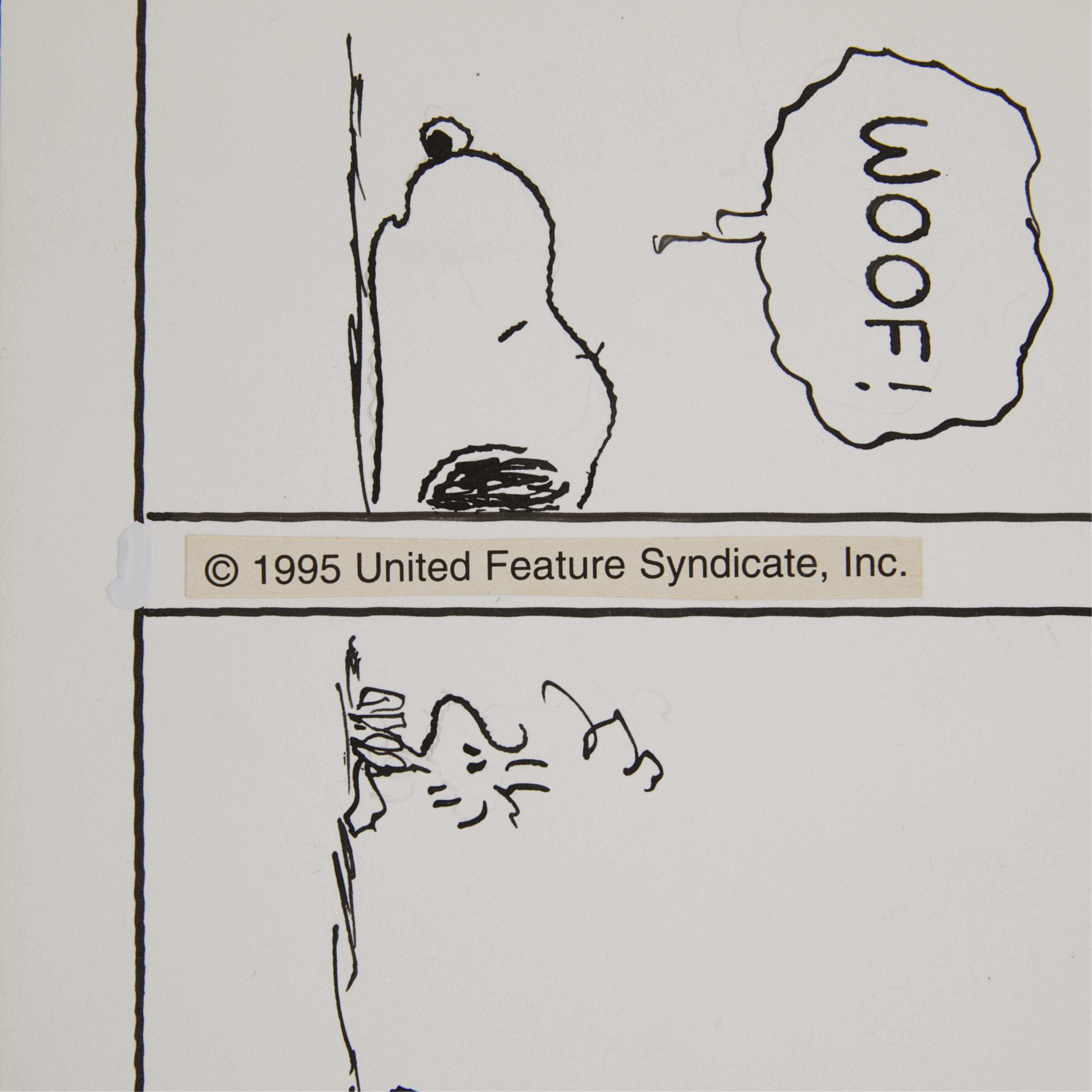 Charles Schulz Original Woodstock & Snoopy Comic - Bild 10 aus 11