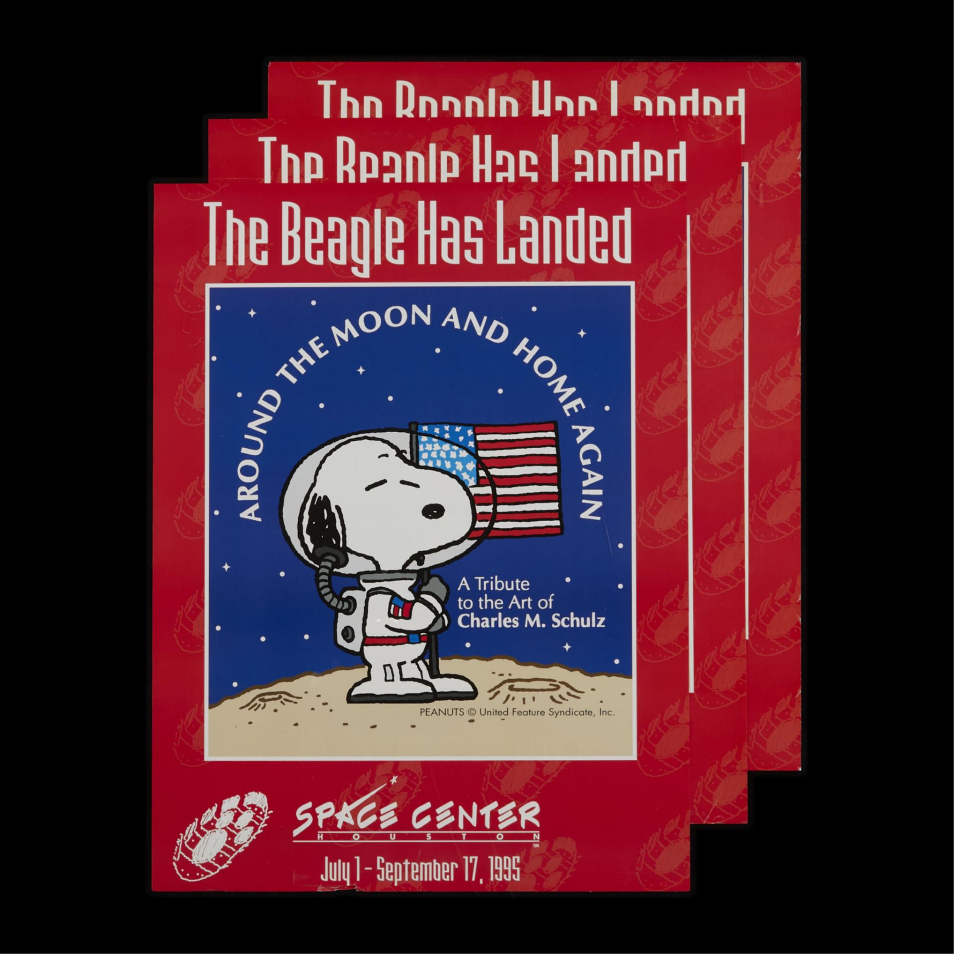 17 Charles Schulz Tribute Exhibition Posters - Image 8 of 8