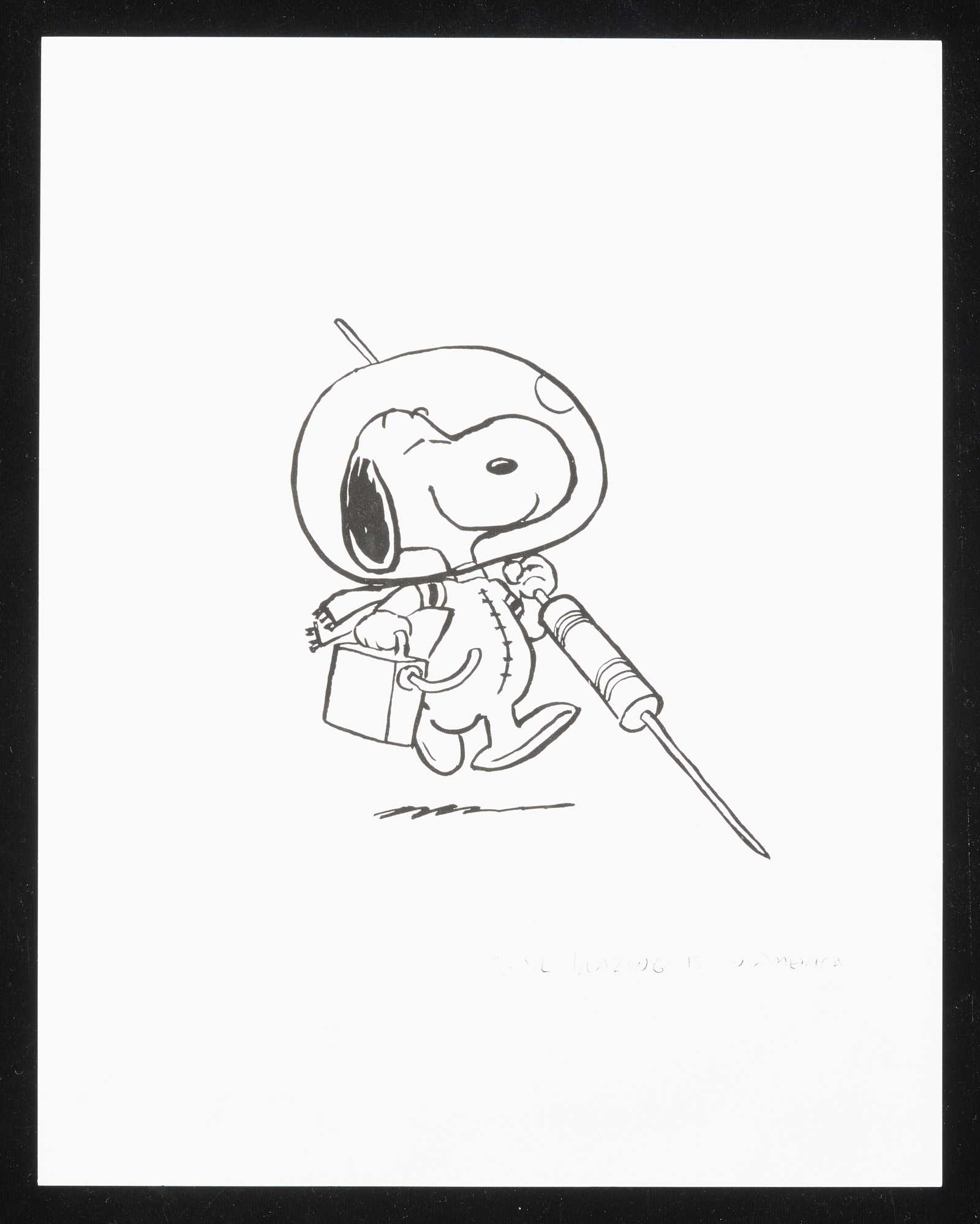 Group of 12 Snoopy Spaceman Posters - Bild 13 aus 13