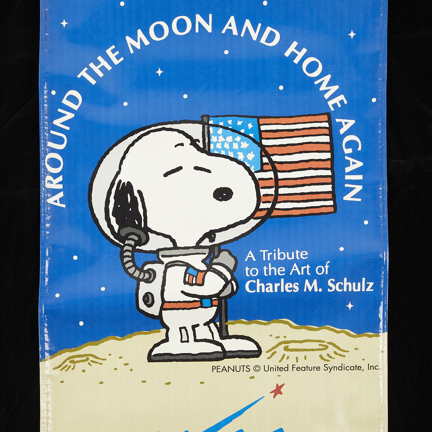 "Around the Moon and Home Again" Schulz Banner - Image 6 of 6