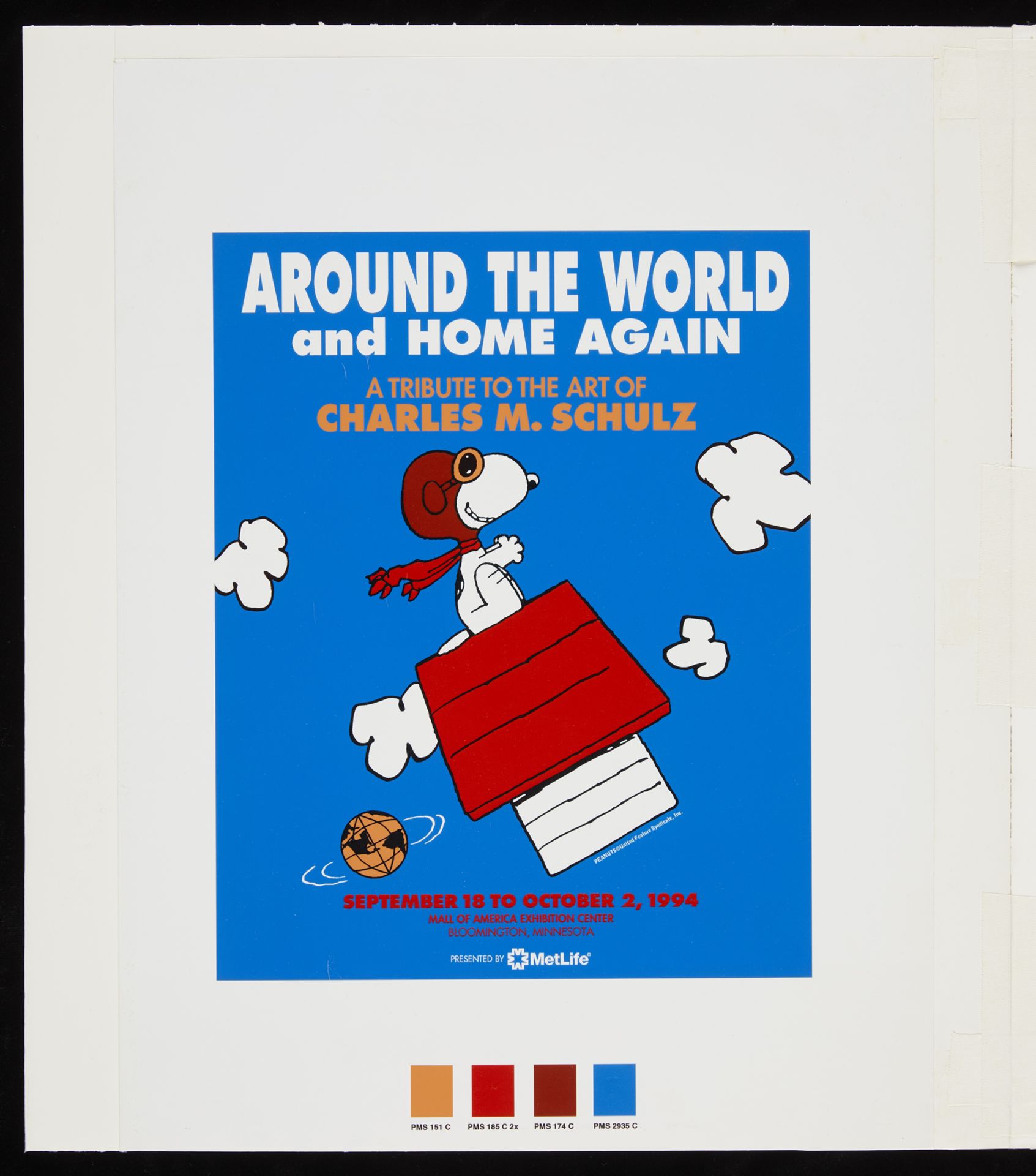 17 Charles Schulz Tribute Exhibition Posters - Bild 2 aus 8