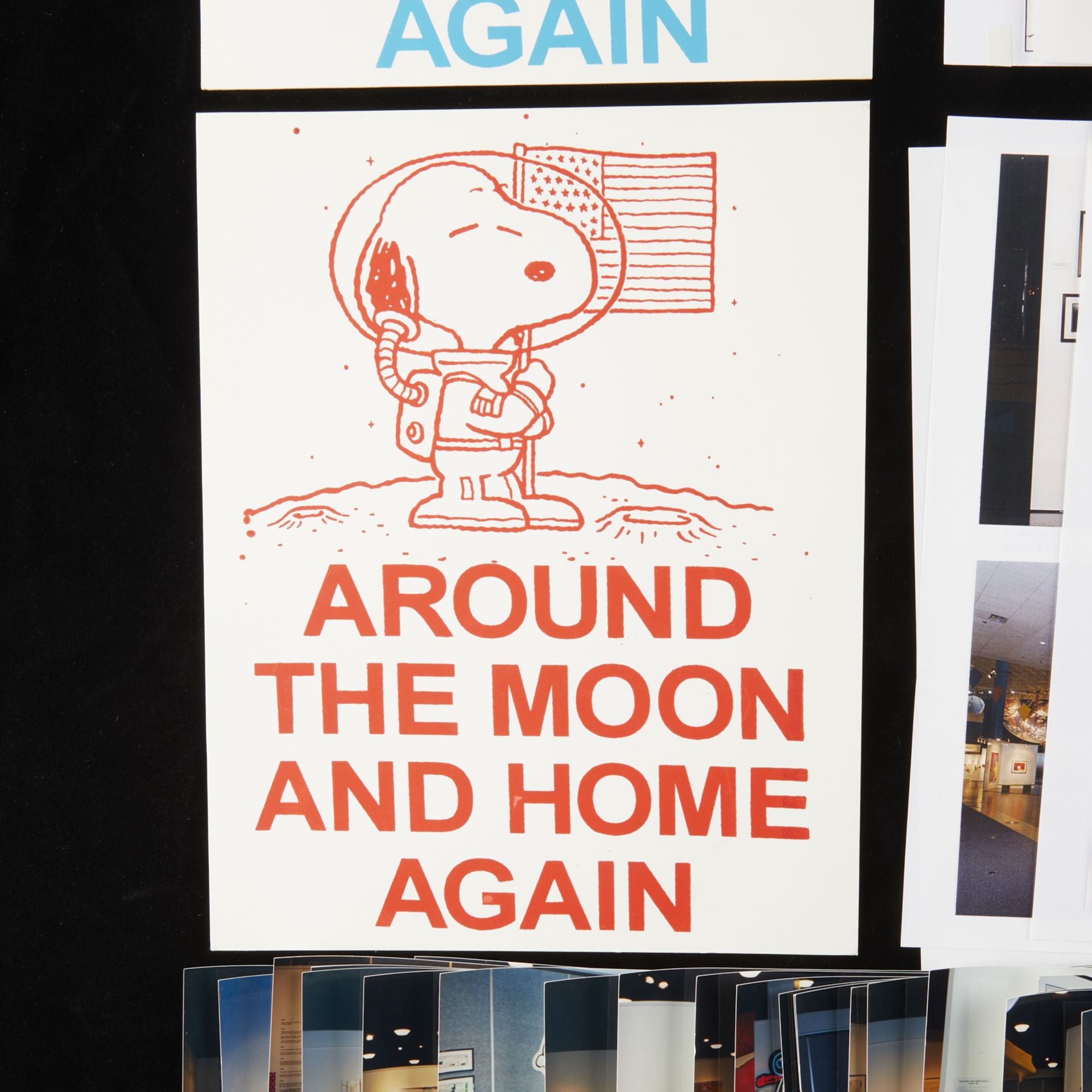 "Around the Moon" NASA Exhibit Slides & Ephemera - Bild 3 aus 9