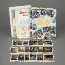 6 Peanuts Fashion & Anniversary Books & 19 Photos