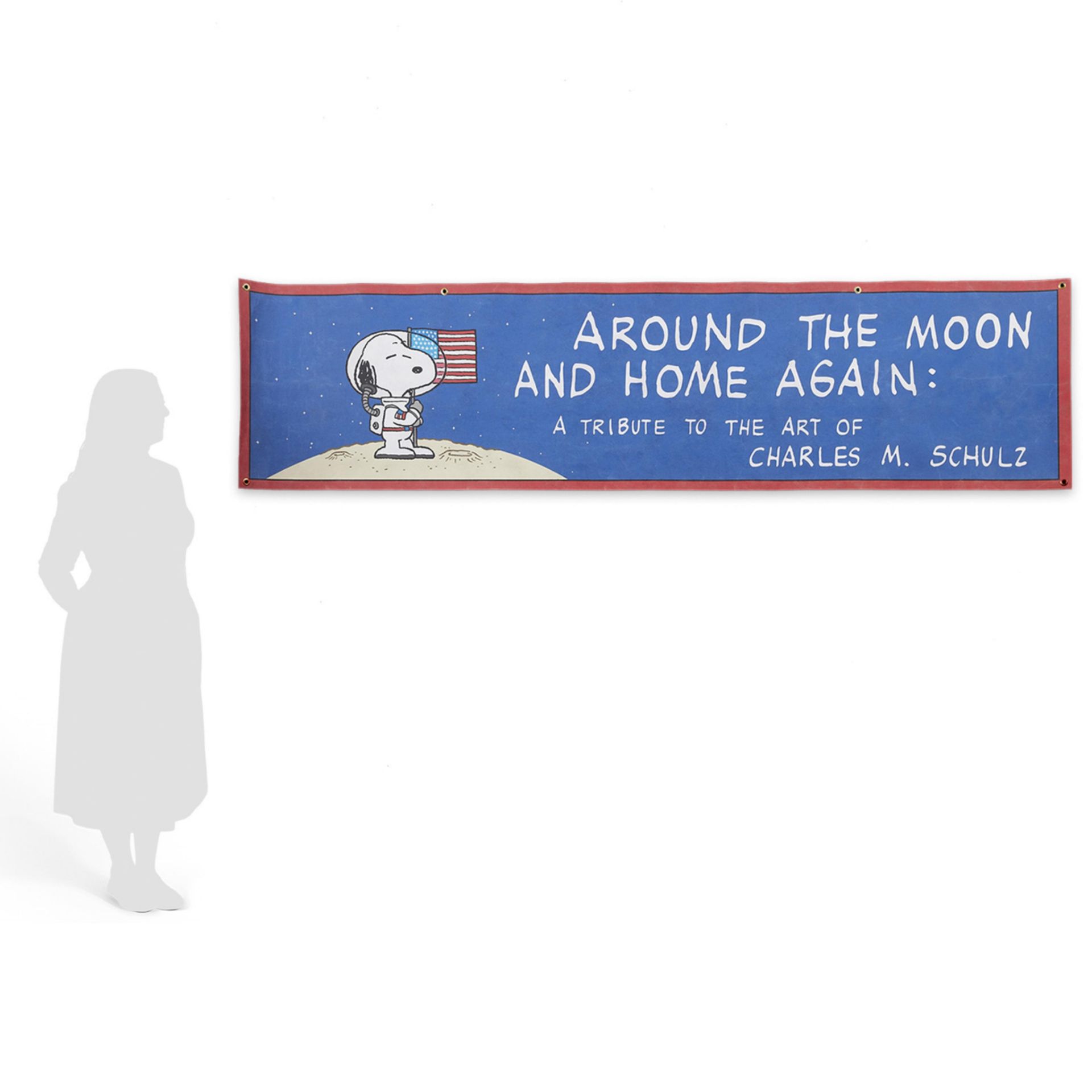 "Around the Moon and Home Again" Schulz Banner - Bild 2 aus 6