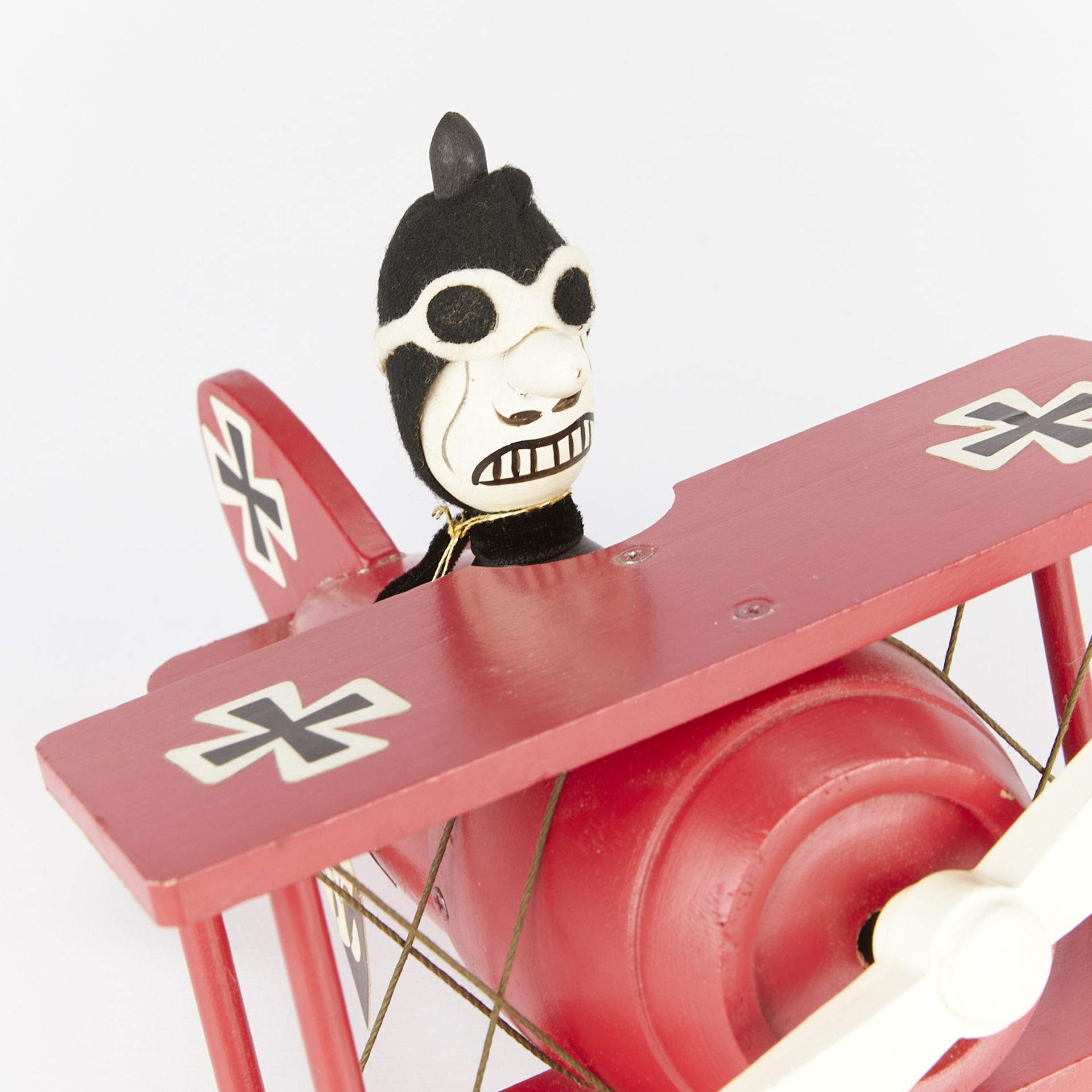 4 Snoopy Flying Ace & Astronaut Wood Toys - Bild 8 aus 14