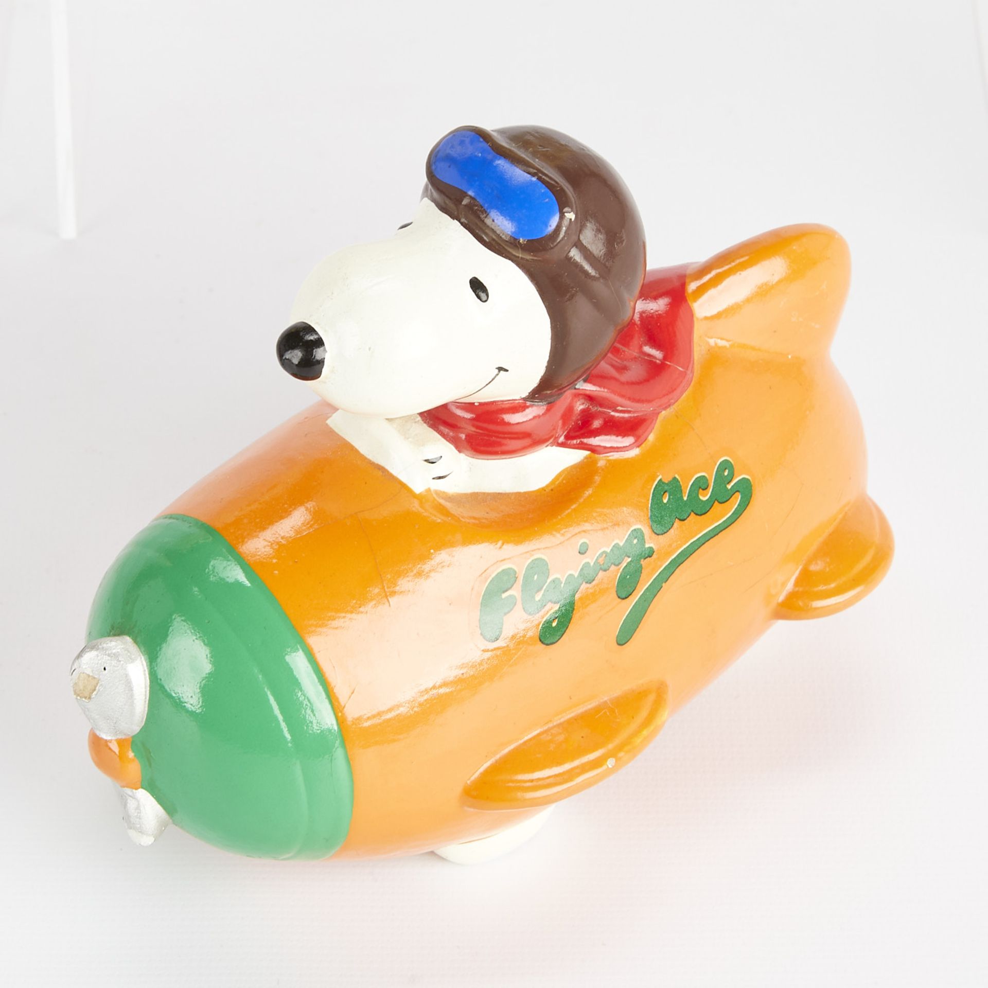 4 Snoopy Flying Ace & Astronaut Wood Toys - Bild 9 aus 14