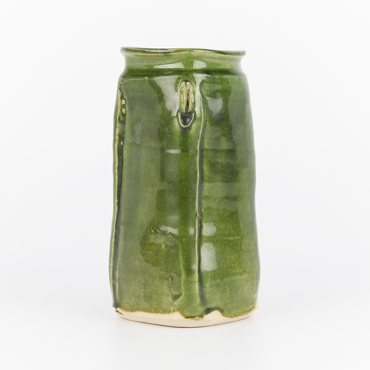 Warren Mackenzie Oribe Ceramic Vase - Stamped - Image 3 of 10